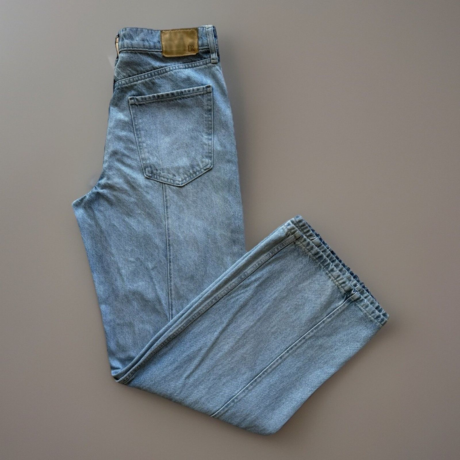 Banana Republic Banana Republic Pintuck Jeans Women's 30 Flare Bell Bottom Size 30" / US 8 / IT 44 - 1 Thumbnail