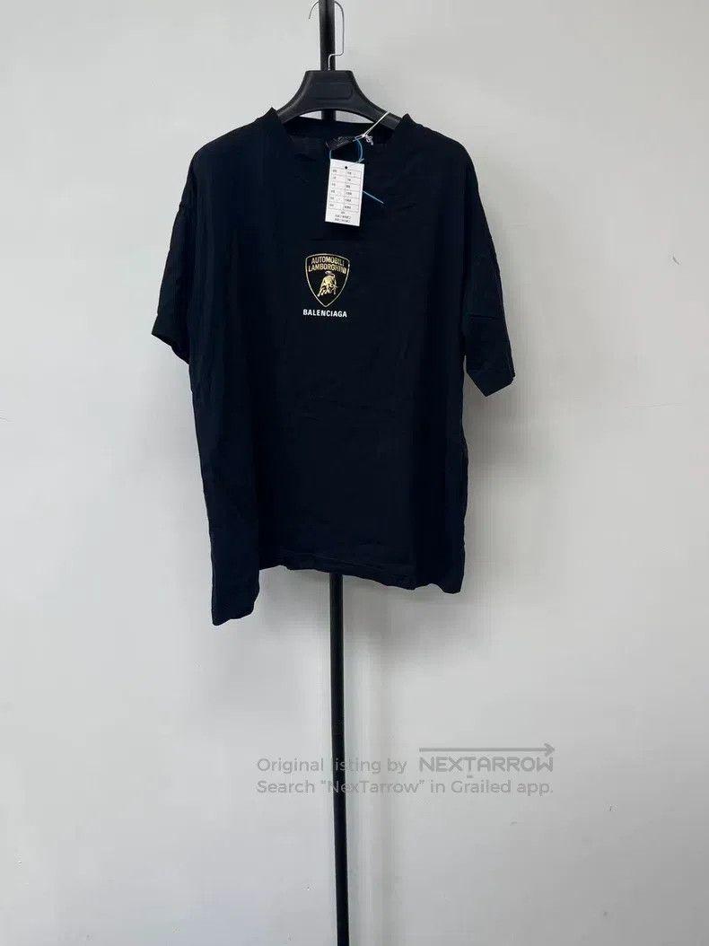 Balenciaga Balenciaga Car logo print short sleeve T-shirt Size US L / EU 52-54 / 3 - 1 Thumbnail