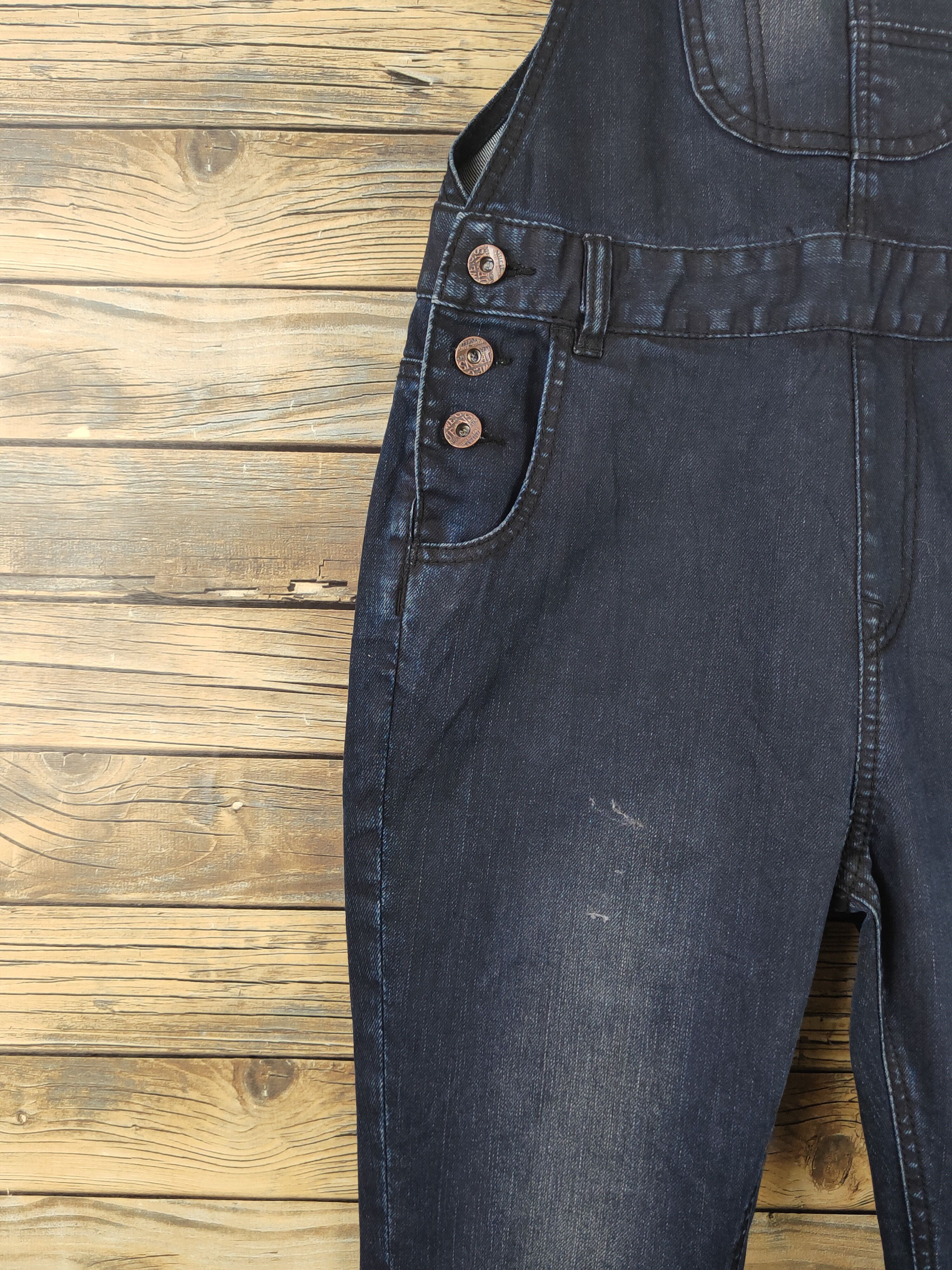 Japanese Brand × Vintage Vintage Japanese Brand Blue Denim Jumpsuits Size 30" / US 8 / IT 44 - 6 Thumbnail