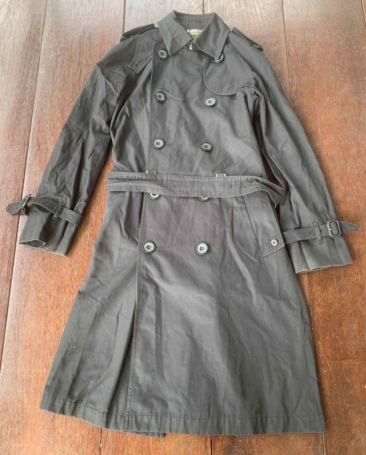 Vintage Aquascutum UK Label double breasted trench coat