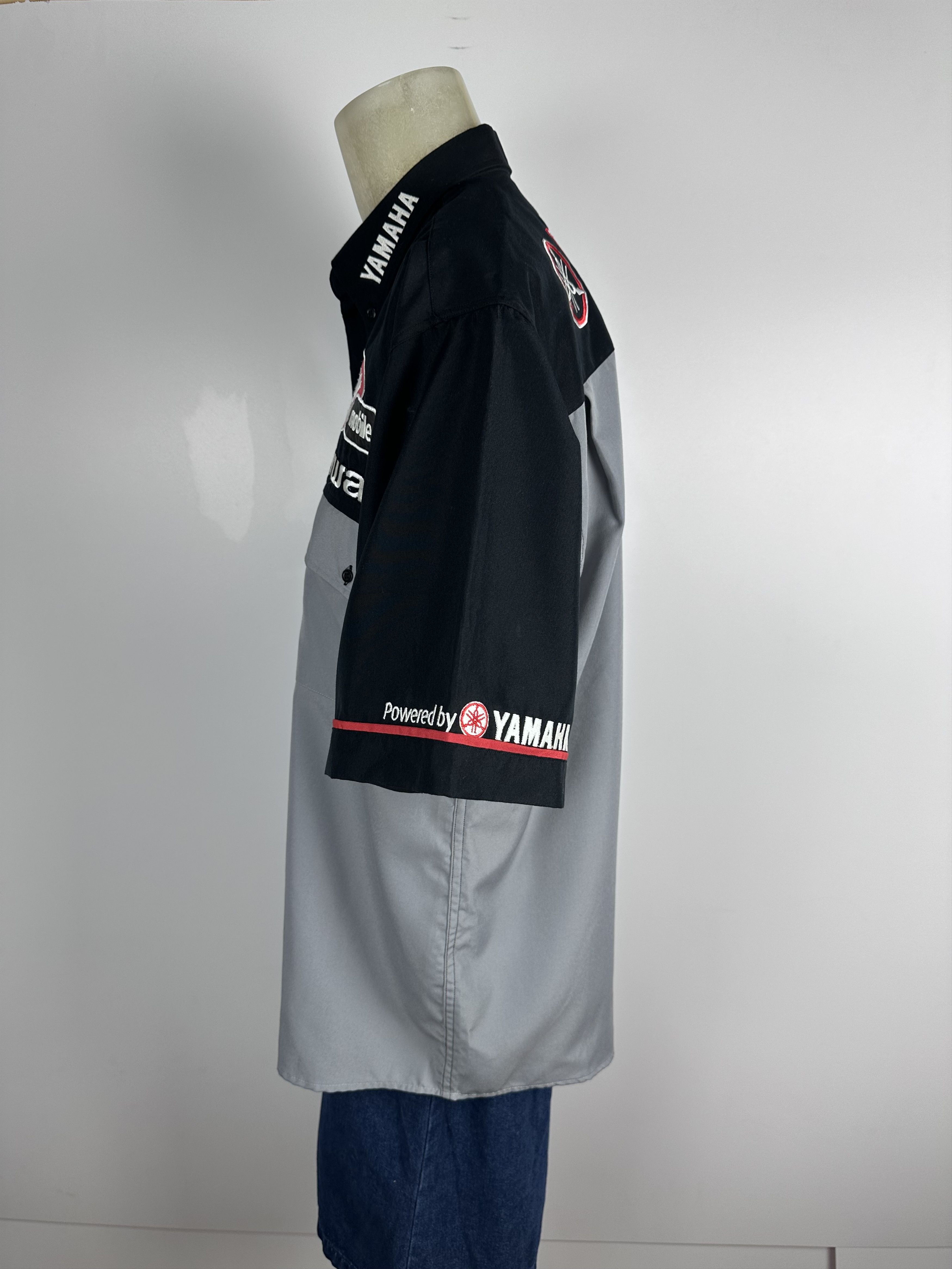 Yamaha Vintage Yamaha Team Virgin Button-Down Shirt Moto Racing Size US L / EU 52-54 / 3 - 6 Thumbnail