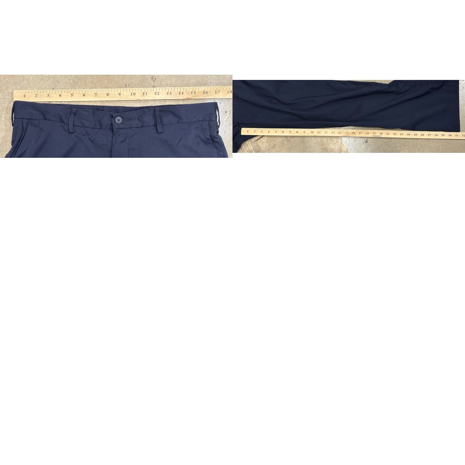 Polo Ralph Lauren Polo Ralph Lauren Pants Mens 34x32 Navy Blue Straight Fit Performance Trousers Size US S / EU 44-46 / 1 - 8 Thumbnail