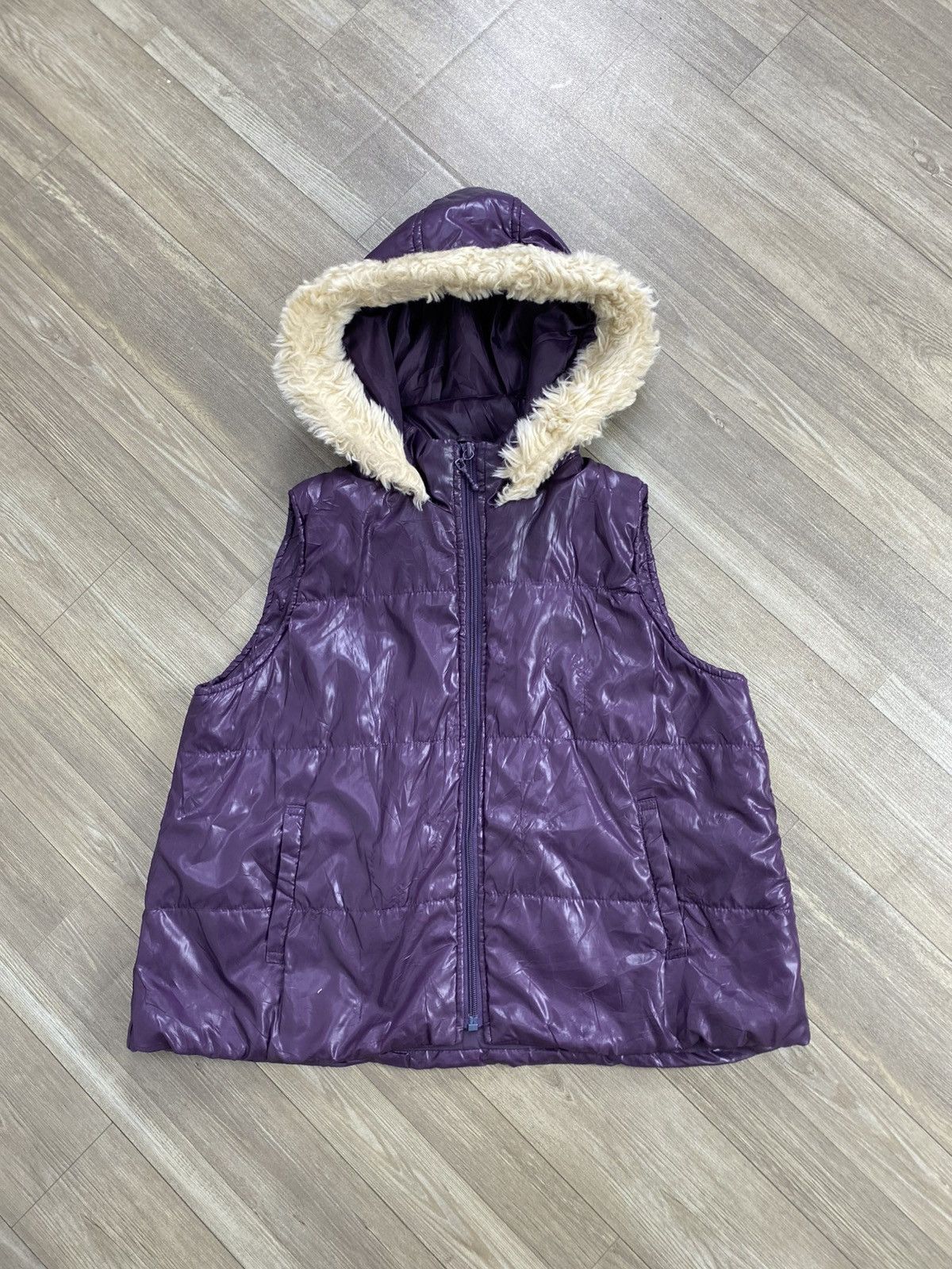 Japanese Brand 00s Sospita IfSixWasNine Kmrii Goa Lgb Fur Vest Down Jacket Size US S / EU 44-46 / 1 - 1 Thumbnail