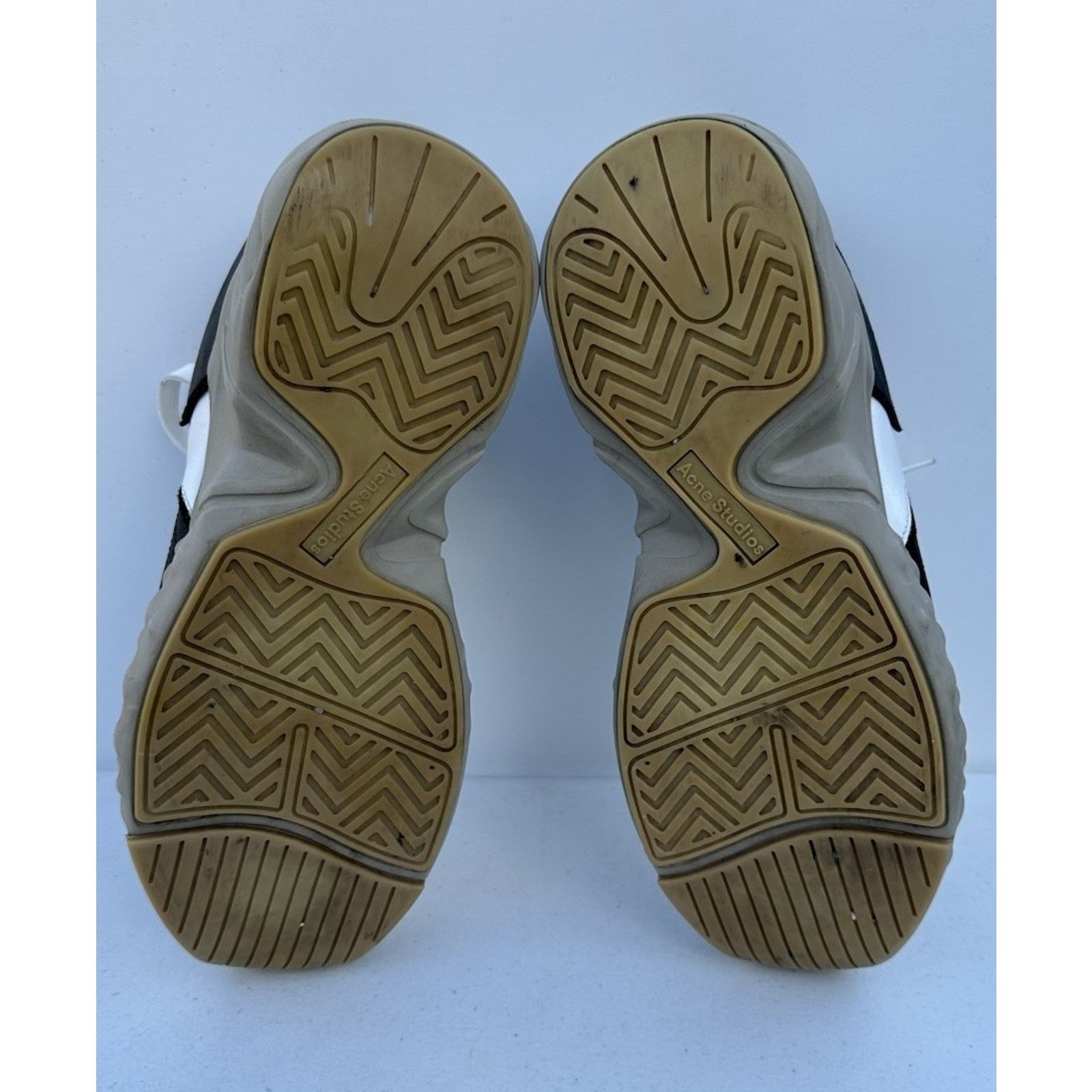 Acne Studios Acne Studios Rockaway Beige Yellow Suede Mesh Men’s Sz EU 42 Size US 9 / EU 42 - 11 Thumbnail
