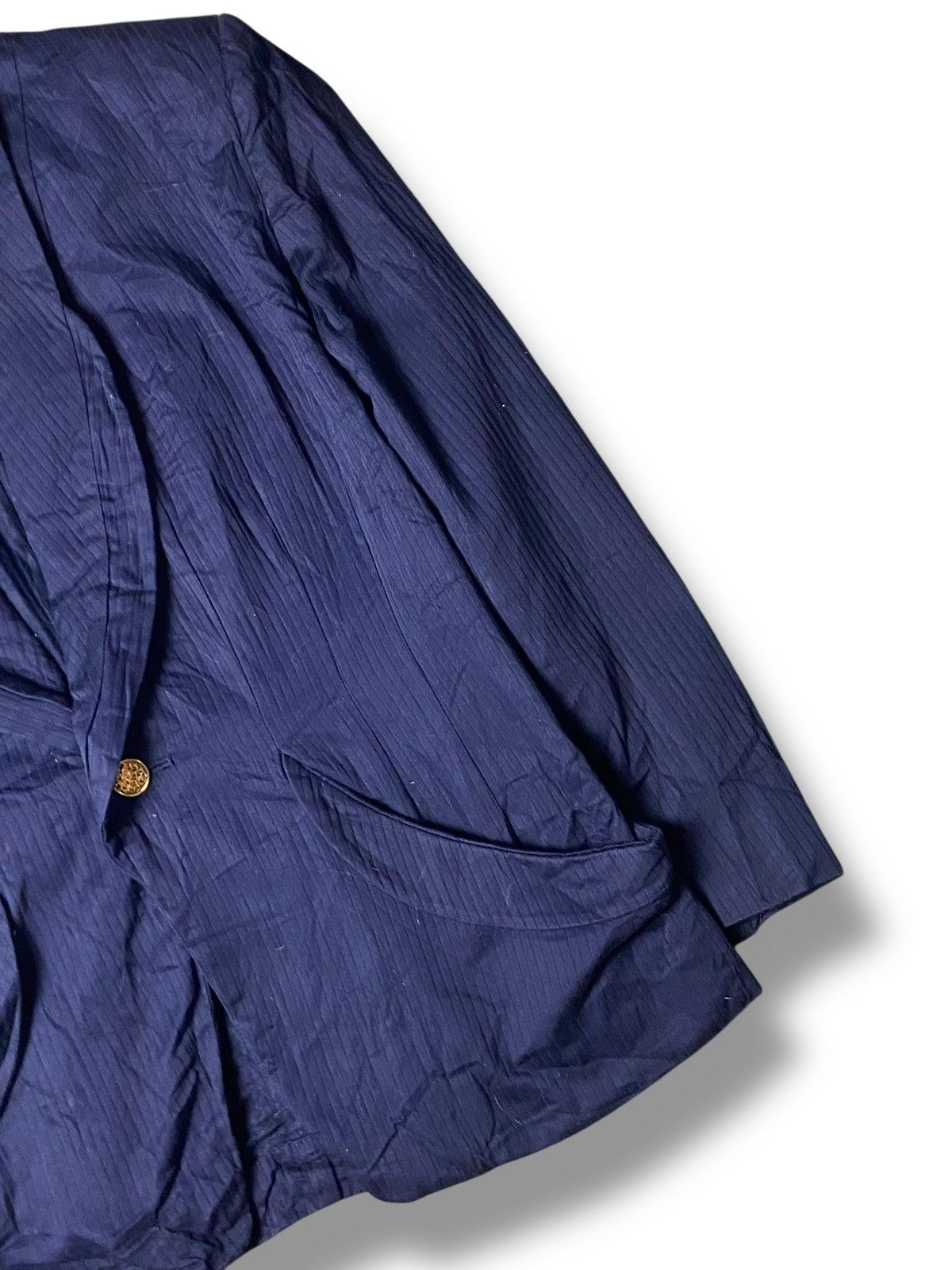 Y's Vintage Y’s Layered Stretch Wrinkle Jacket (150) Size US XXS / EU 40 - 6 Thumbnail