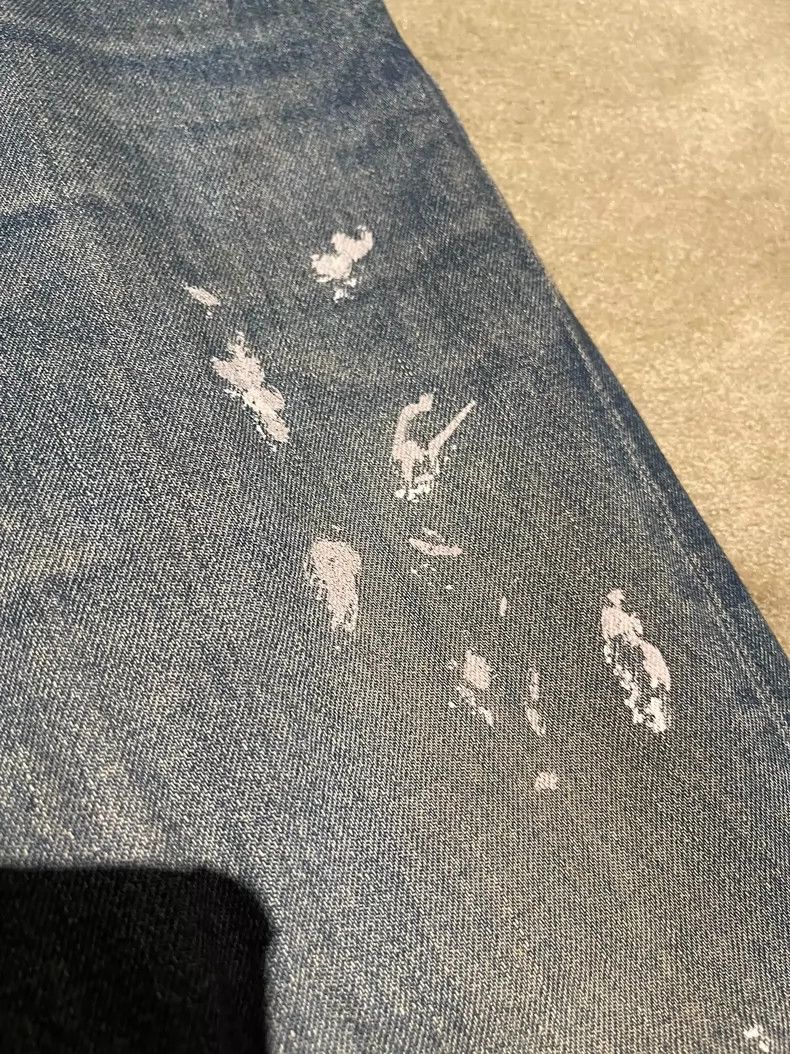 Helmut Lang HELMUT LANG Splashing ink jeans Size US 29 - 3 Thumbnail