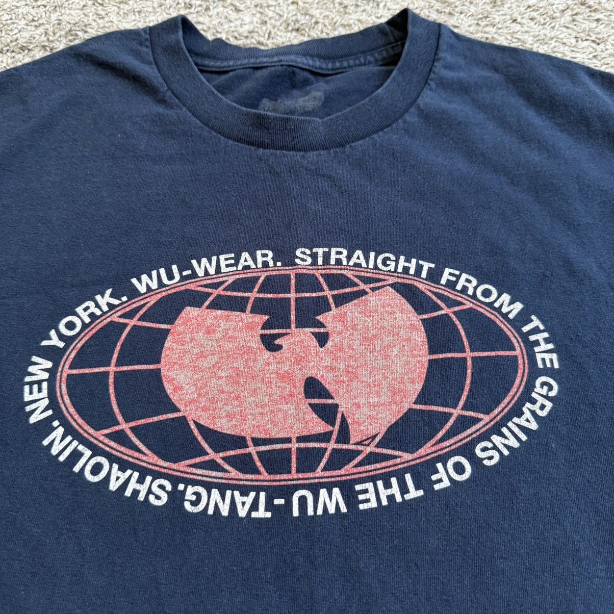Wu-Tang Clan 🔴Wu-Wear Shirt Size Large Wu-Tang Globe Rza Gza Size US L / EU 52-54 / 3 - 7 Thumbnail