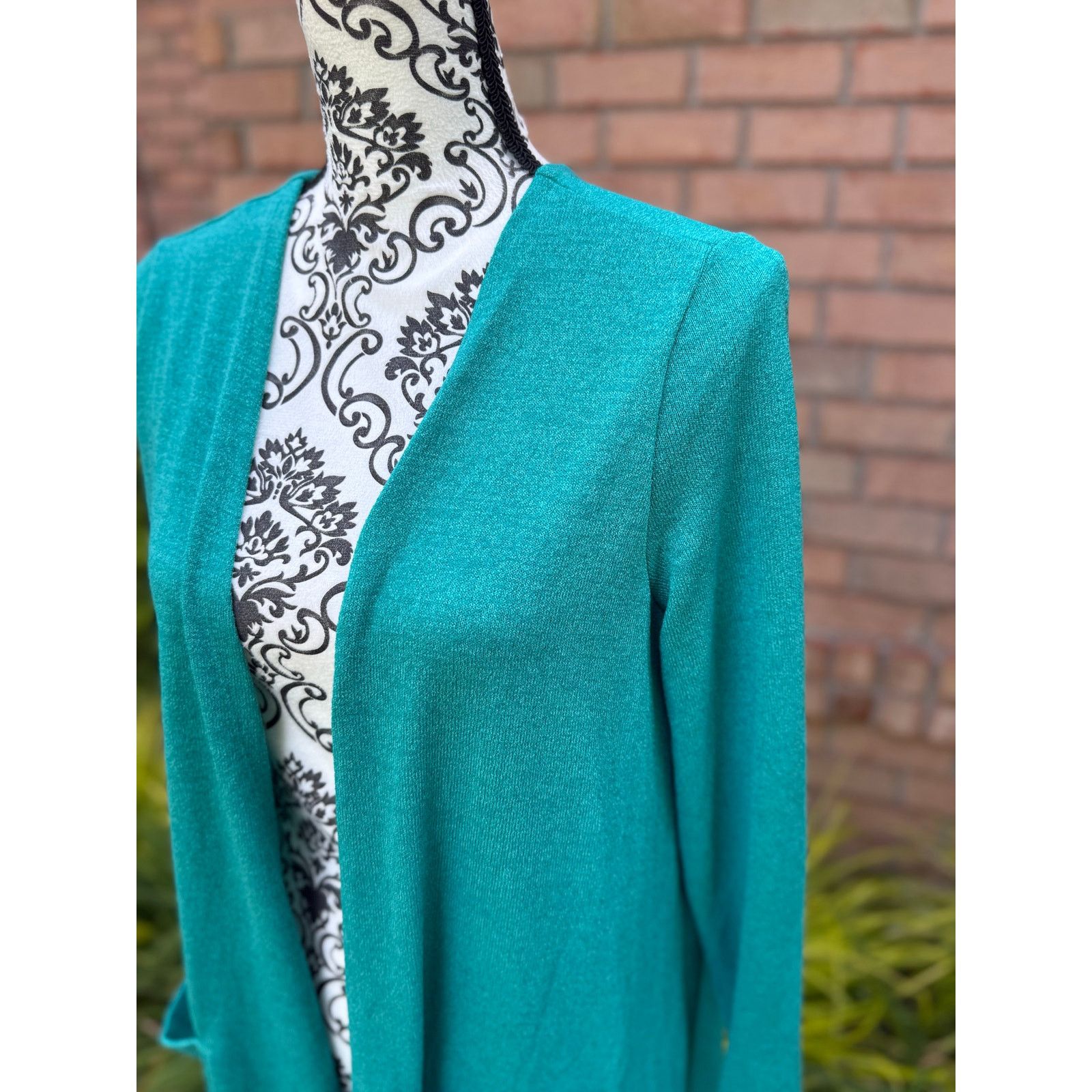 Other NWT Lularoe Teal Sarah Cardigan Duster Sweater Size Medium Size M / US 6-8 / IT 42-44 - 4 Thumbnail