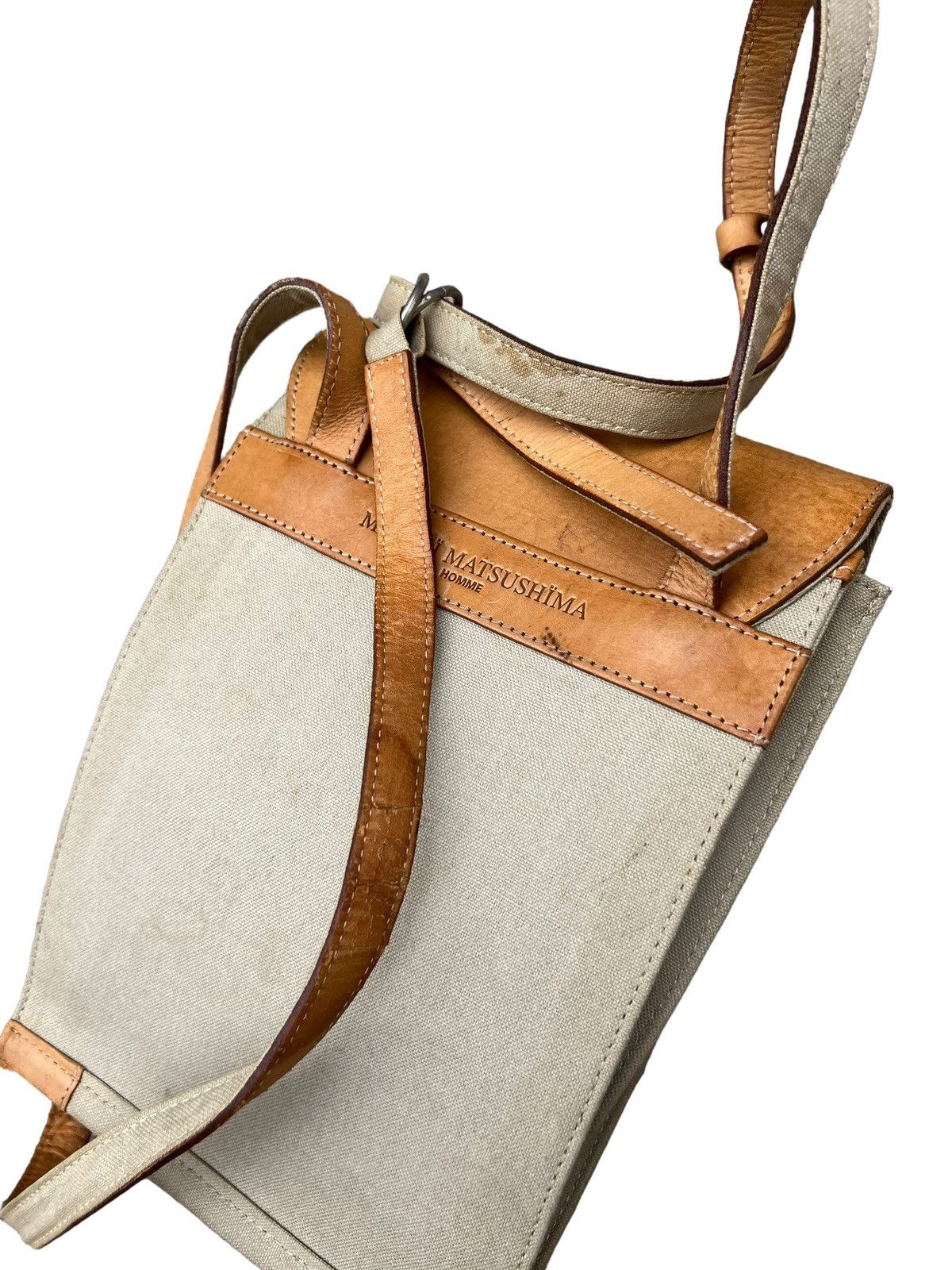 Masaki Matsushima Vintage Masaki Matsushima Homme Japan Dirty Bag Size ONE SIZE - 9 Thumbnail
