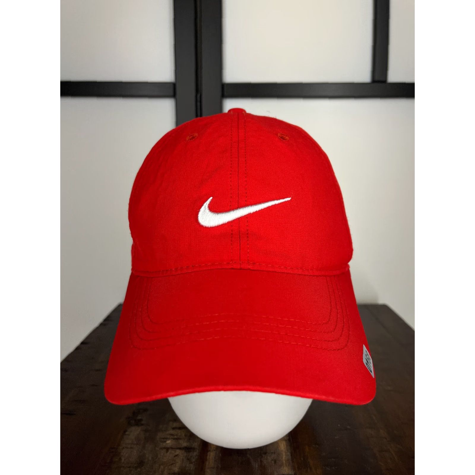 Nike Nike Golf Hat Cap Strap Back One Size Adult Red Poly Hat Nike Golf Hat Cap Strap Back Adult One Size Red Poly Younlife Pv Masters Golf Size ONE SIZE - 2 Thumbnail