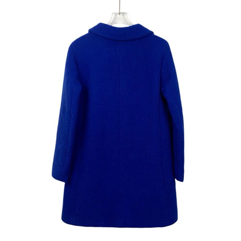 Max Mara Max Mara Dark blue wool lapel single breasted coat Size XS / US 0-2 / IT 36-38 - 2 Thumbnail