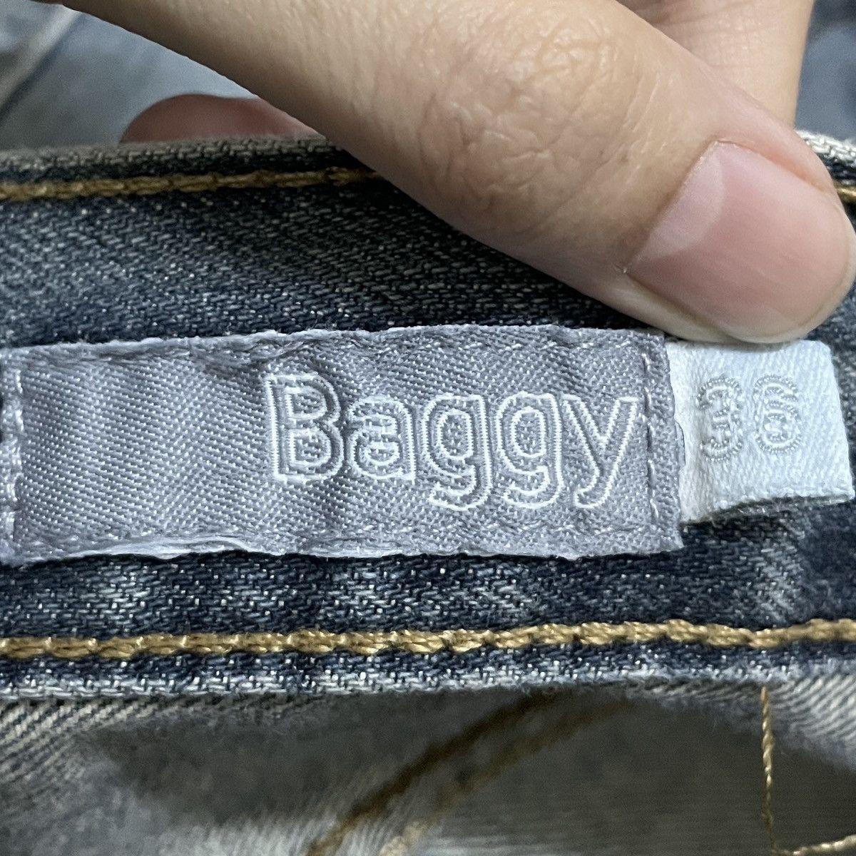 Levi's × Vintage Very Rare Vintage Brand Levis SilverTab Baggy Jeans 2000s Size US 36 / EU 52 - 12 Thumbnail