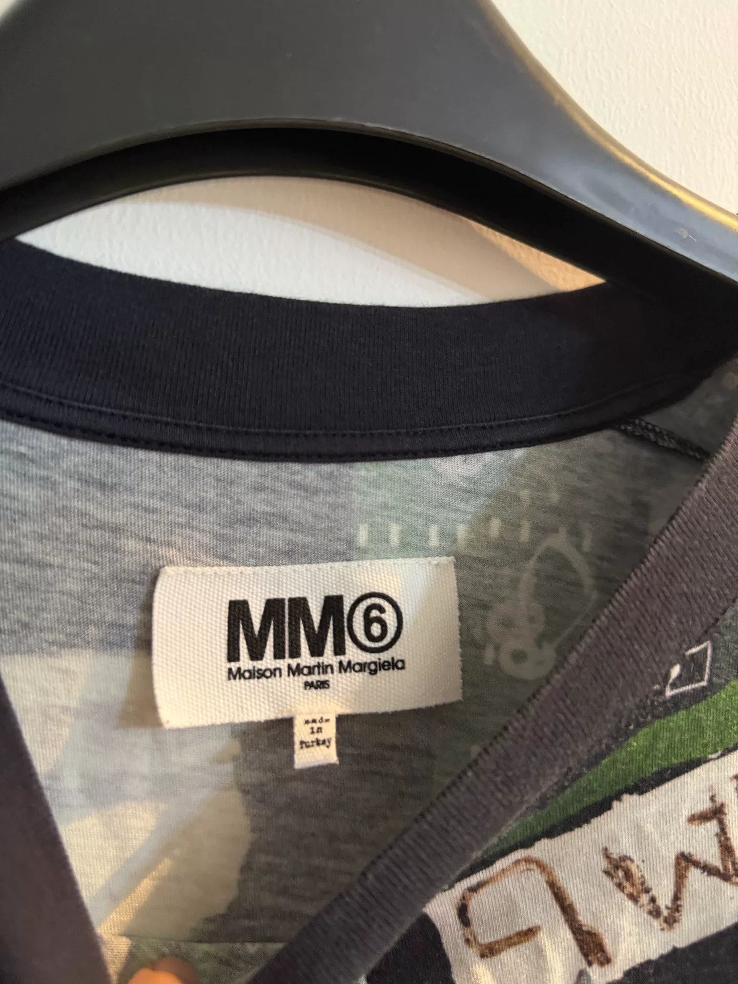 Maison Margiela Maison Martin Margiela Mid-Length Graffiti T-Shirt Size US M / EU 48-50 / 2 - 3 Thumbnail