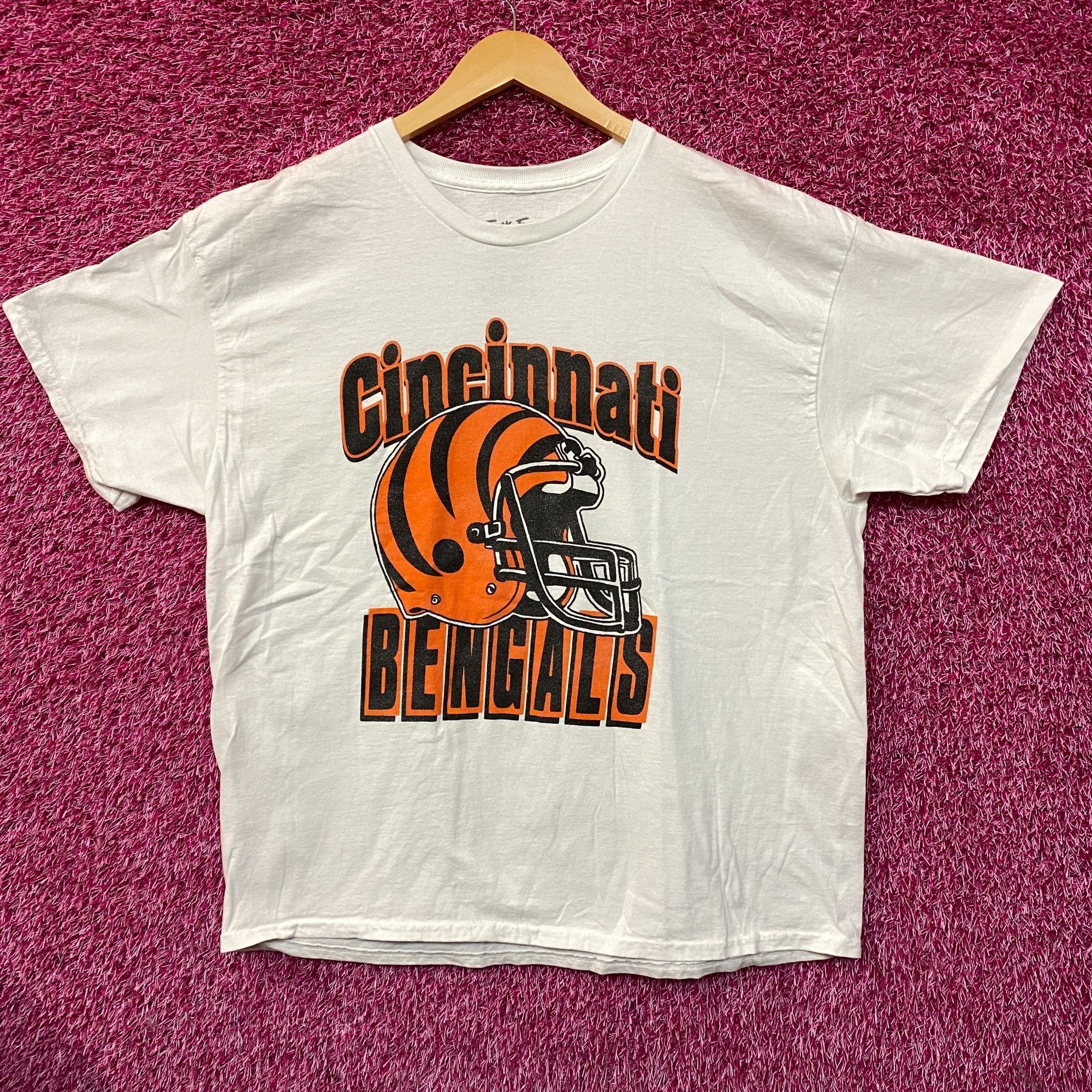Junk Food Junk Food Clothing NFL Cincinnati Bengals Helmet Logo T-Shir Size US L / EU 52-54 / 3 - 1 Thumbnail