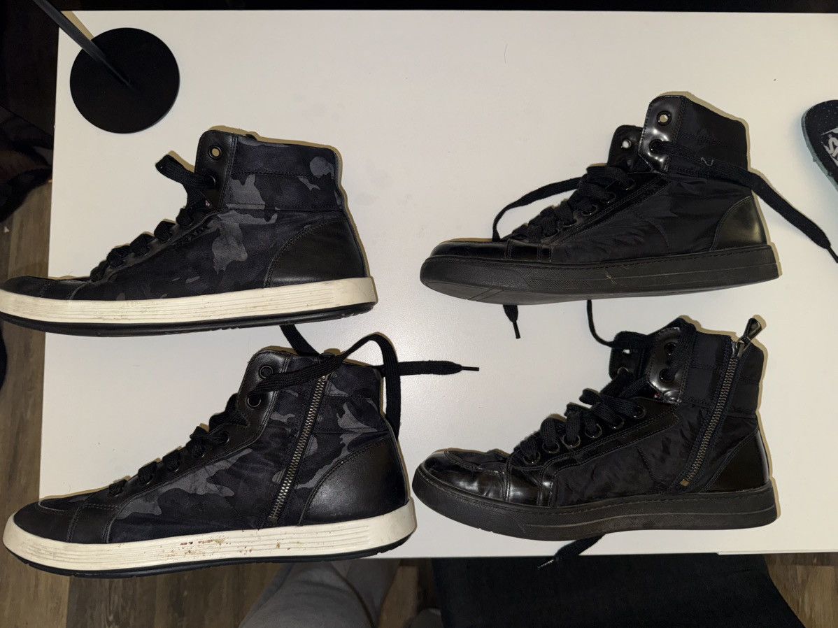 Prada High Top Prada Sneakers Size US 10 / EU 43 - 2 Thumbnail