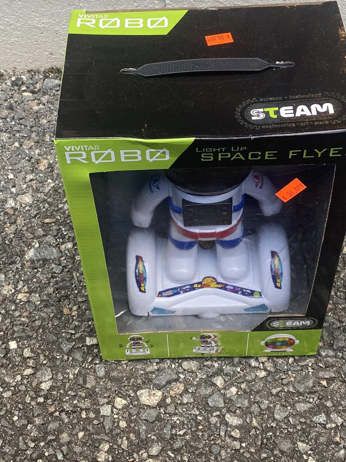 Stampd VIVITAR Robo Light Up Space Flyer Music, Bump N Go, Light Up Size ONE SIZE - 10 Thumbnail