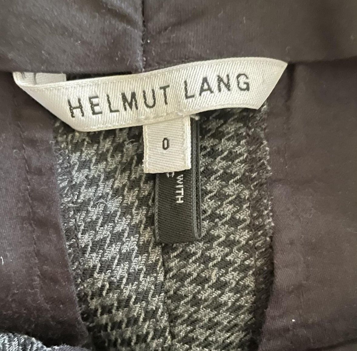 Helmut Lang Helmut Lang Houndstooth Print Wool Trousers Size 25" / US 0 / IT 36 - 5 Thumbnail