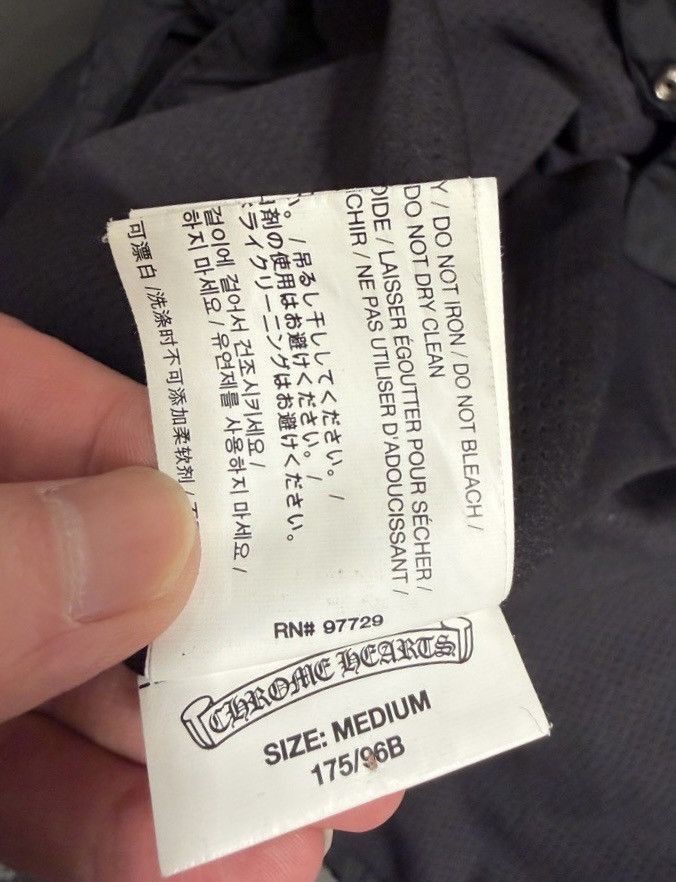 Chrome Hearts Chrome Hearts M Coaching Windbreaker Jacket Size US M / EU 48-50 / 2 - 12 Thumbnail