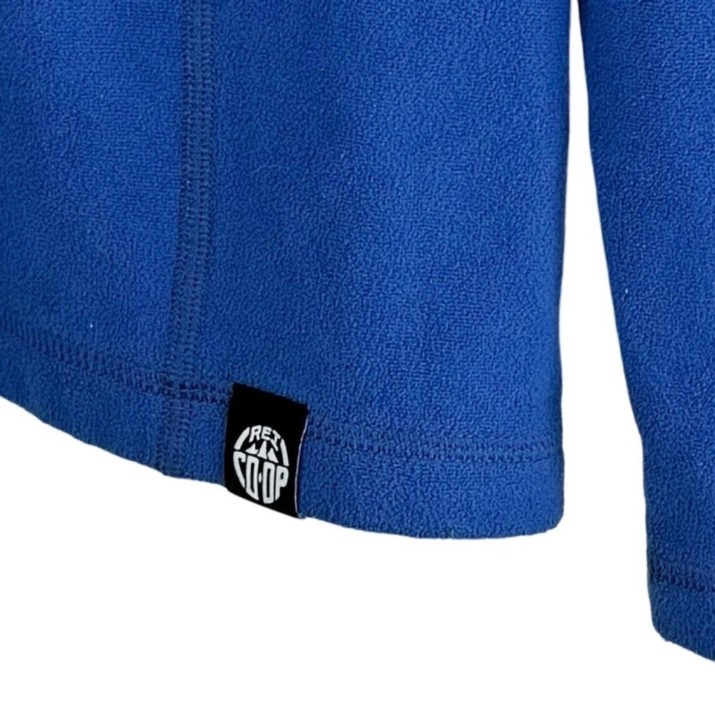Rei REI Co-op Mens Thin Blue 1/4 Zip Fleece Pullover Size XL Size US XL / EU 56 / 4 - 3 Thumbnail