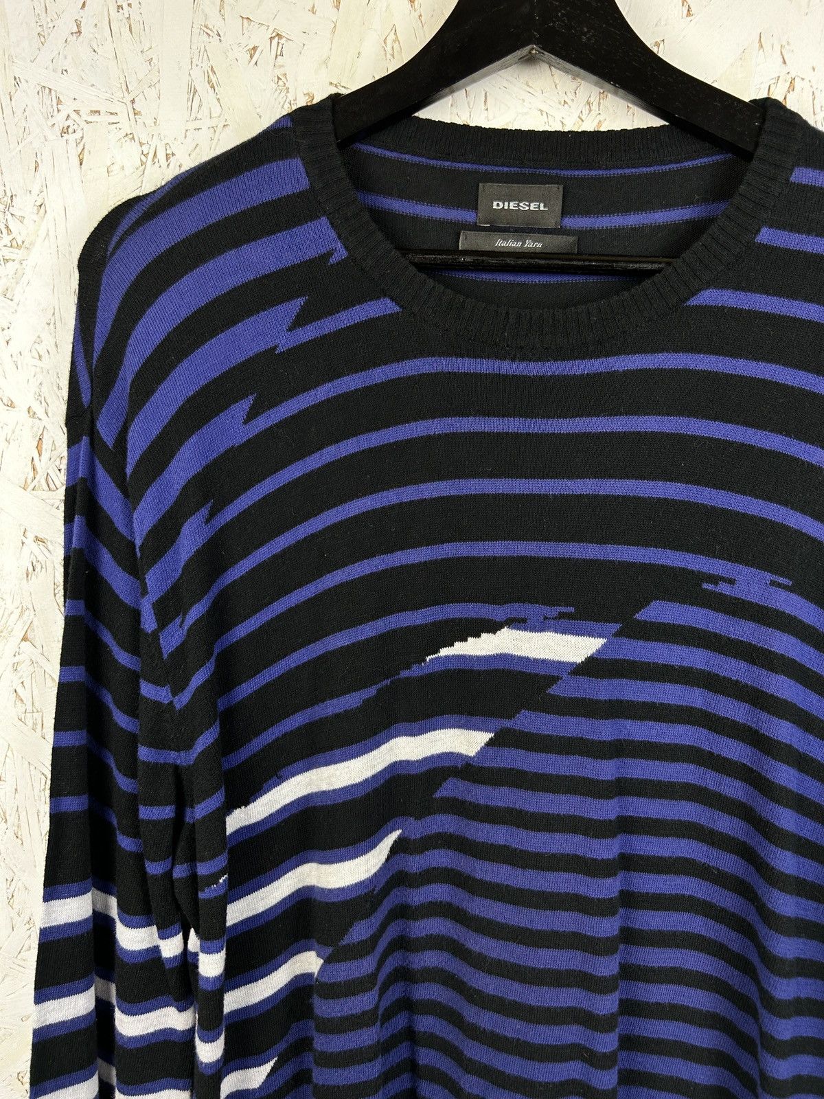 Diesel Diesel Italian Yarn Pullover Crewneck Sweater XXL Size US XXL / EU 58 / 5 - 2 Thumbnail