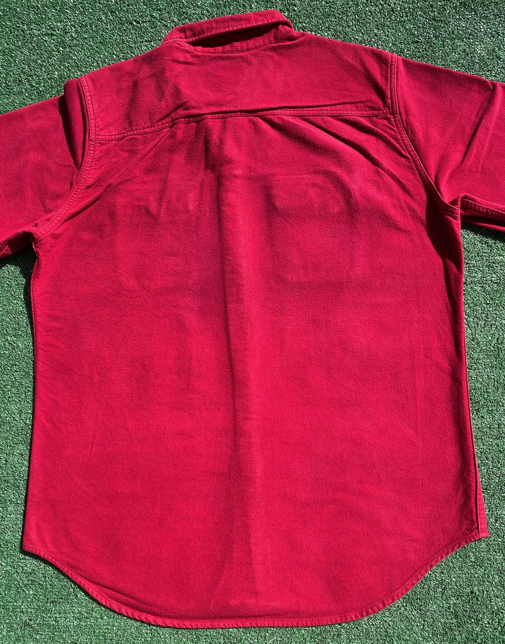 L.L. Bean 80s LL Bean Metal Snap Distressed Flannel Shirt XL Tall Size US XL / EU 56 / 4 - 8 Thumbnail