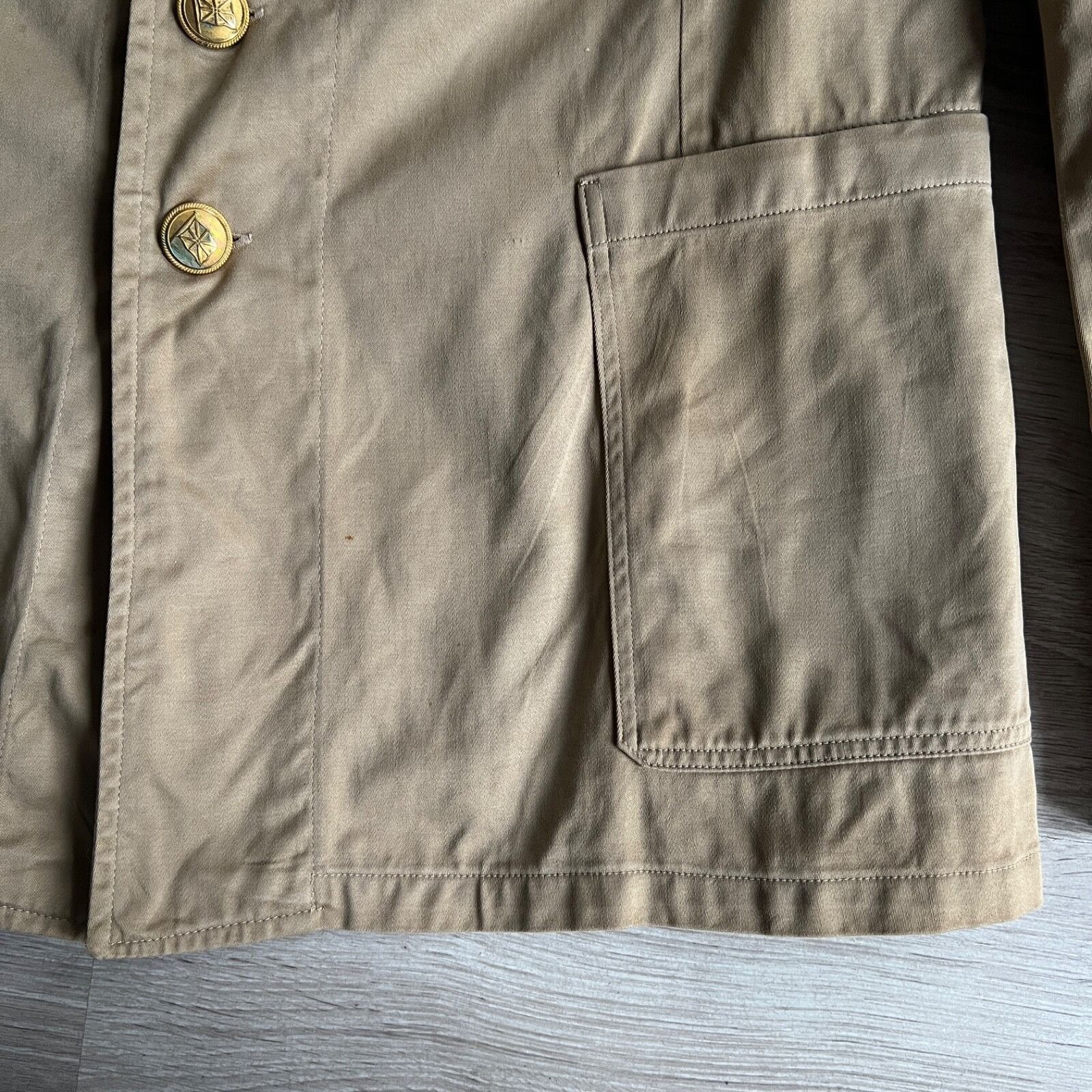 Vintage Ernst Brendler 60s Vintage German Military Jacket 8664AC Size US L / EU 52-54 / 3 - 7 Thumbnail