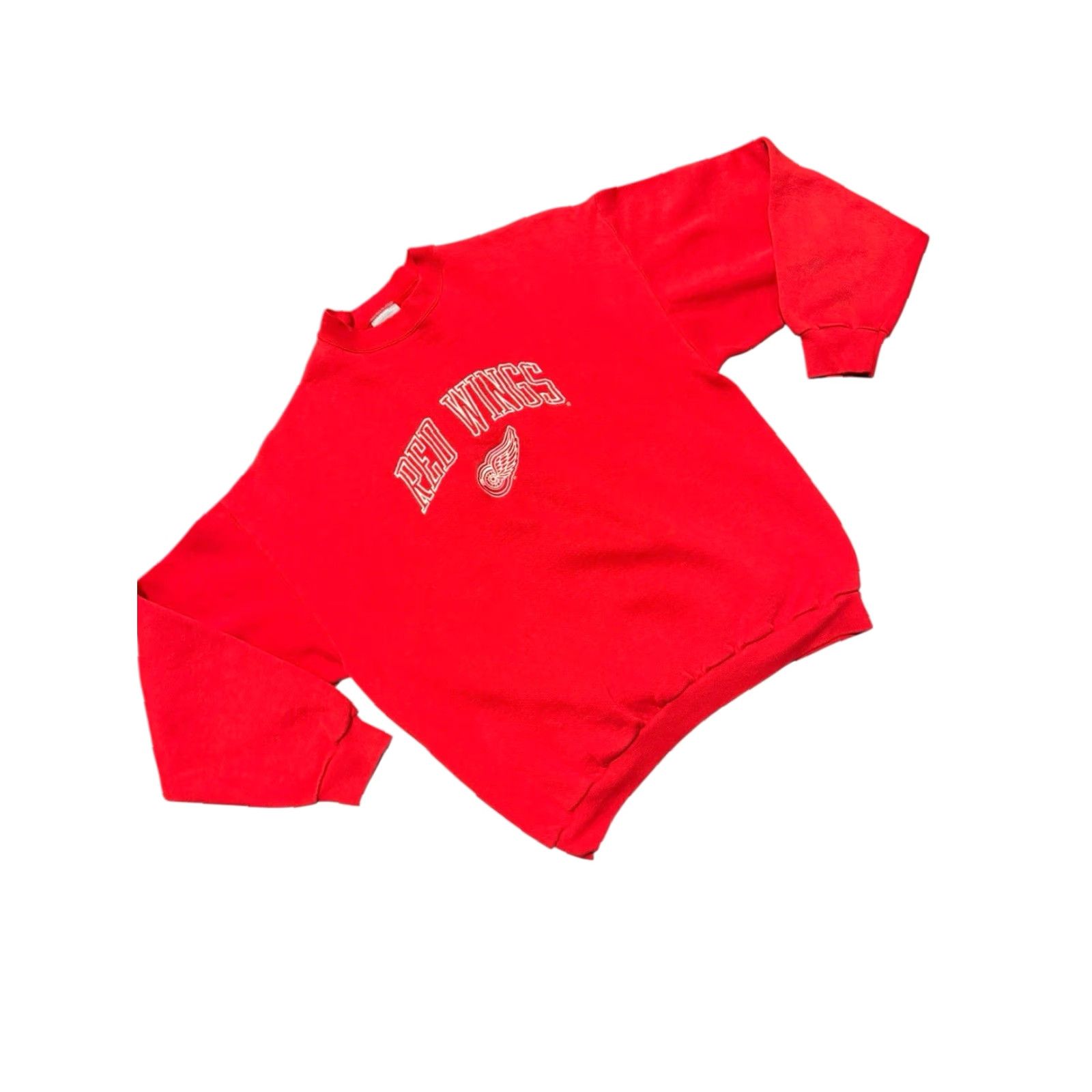Logo 7 VINTAGE Detroit Red Wings Logo 7 Sweatshirt Men’s Size XL Red NHL Hockey Shirt Pullover Crew Neck Long Sleeve Fleece Graphic Print Size US XL / EU 56 / 4 - 3 Thumbnail