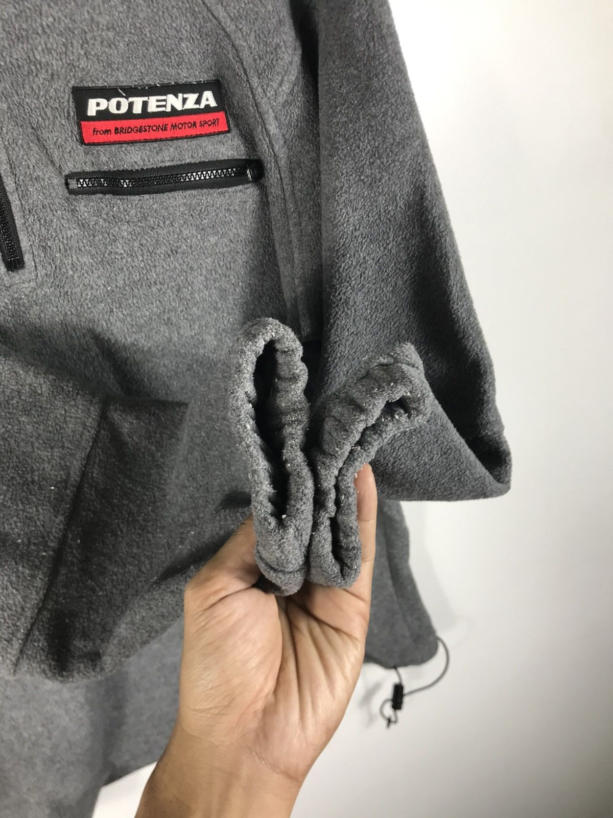 Japanese Brand × Sports Specialties ⚡️Vintage Bridgestone Motosport Fleece Half Zipper Sweatshirt Size US M / EU 48-50 / 2 - 7 Thumbnail