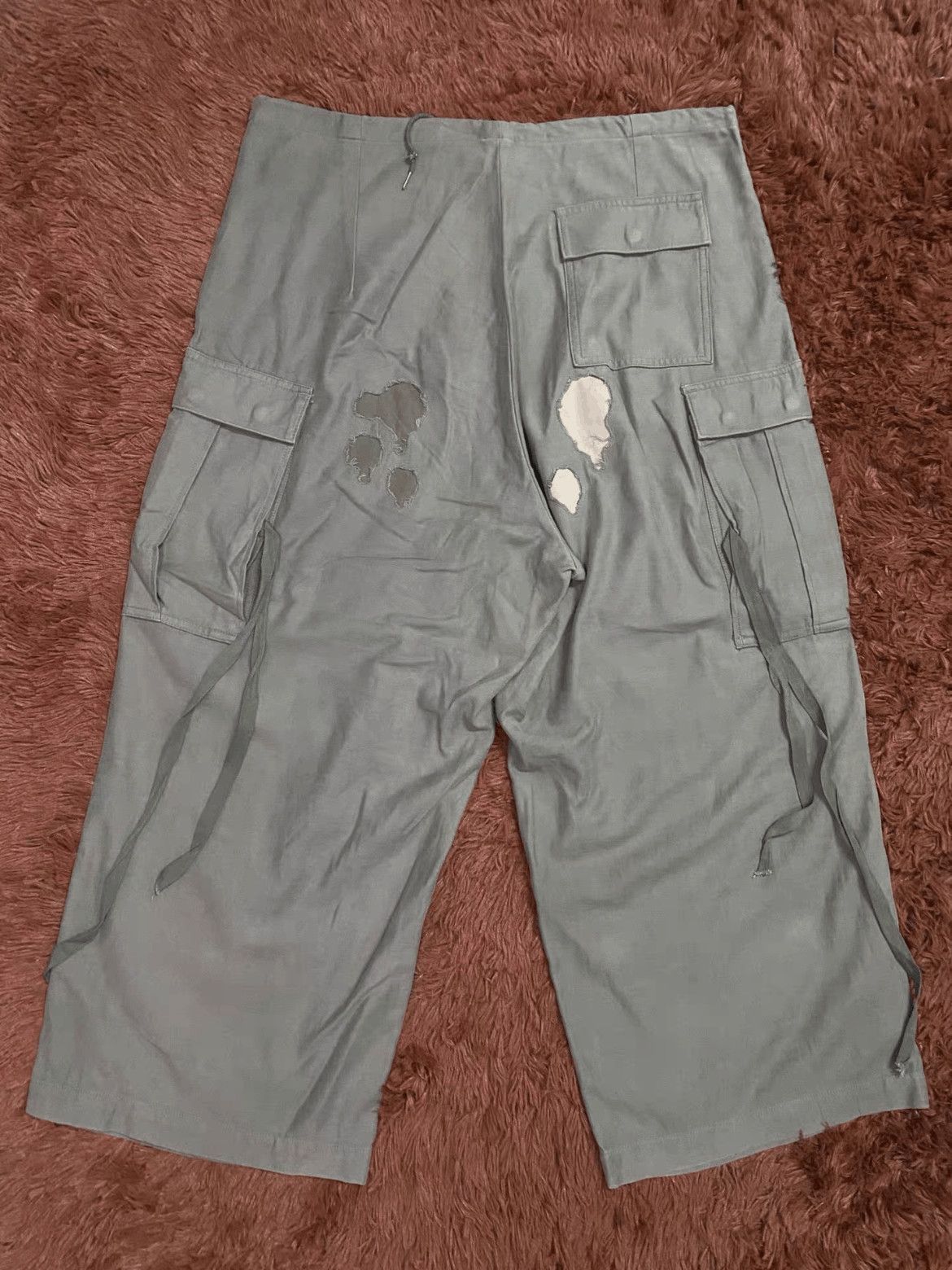 Number (N)ine Sz F Number Nine 02SS The Modern Age Distressed Cargo-2508 Size US 32 / EU 48 - 2 Thumbnail