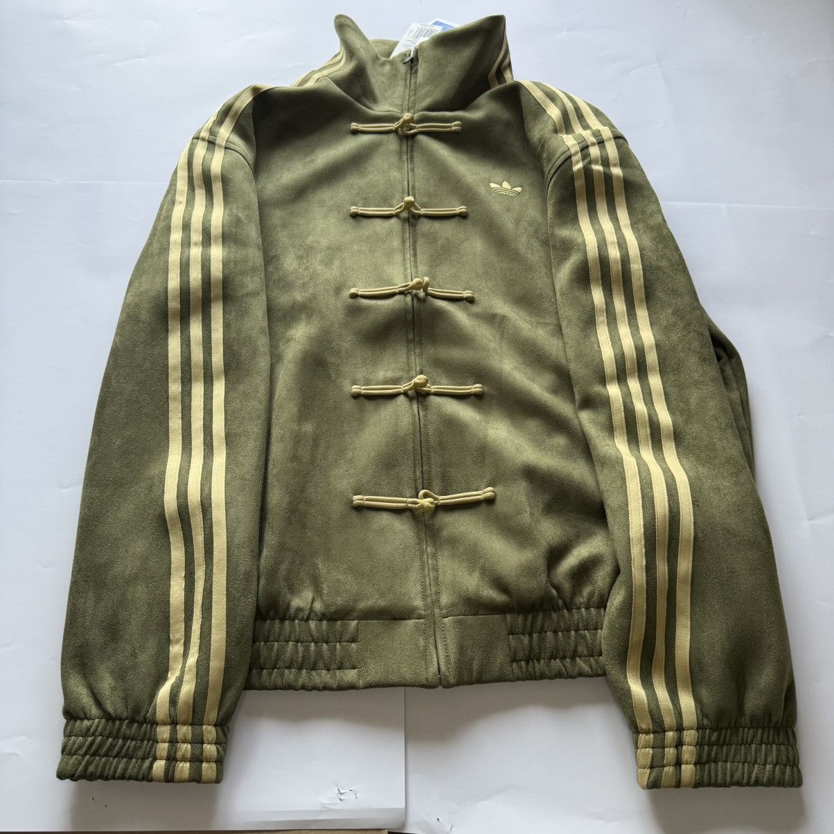 Adidas CTT Chinese Track Top 3.1 Gender Neutral Olive Size M
