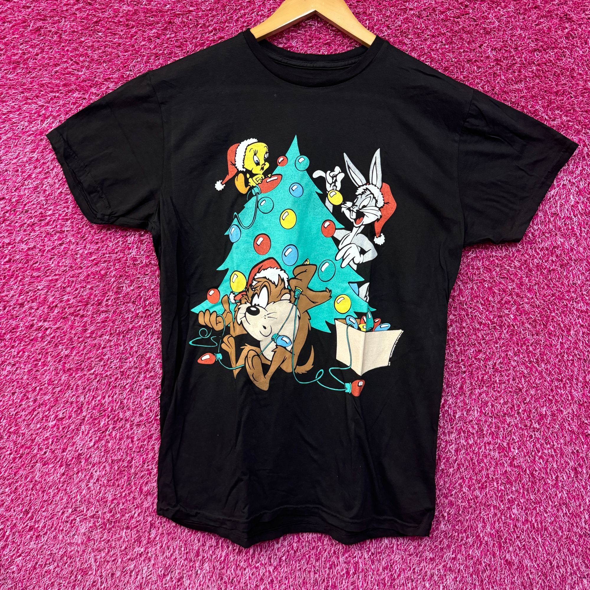 Other Bugs Bunny Tweety Bird Taz Looney Tunes Christmas Tee M Size US M / EU 48-50 / 2 - 1 Thumbnail