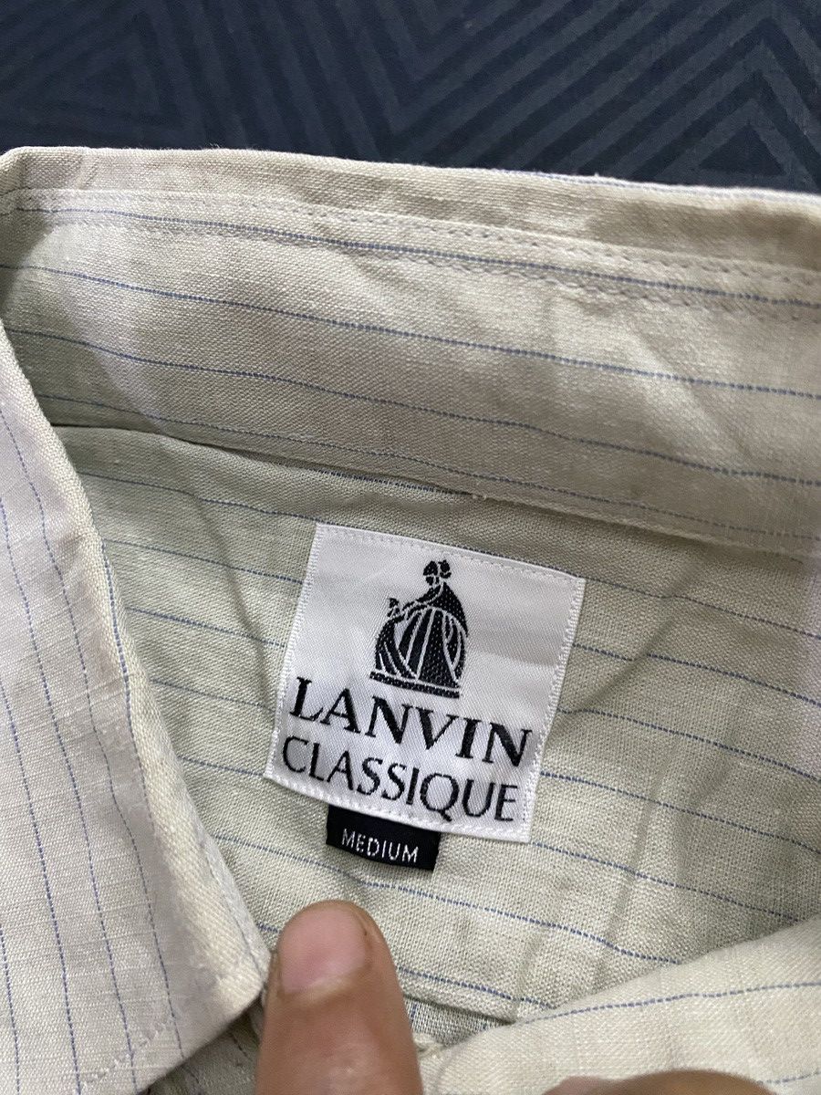 Lanvin Vintage Lanvin short shirt Size US M / EU 48-50 / 2 - 2 Thumbnail