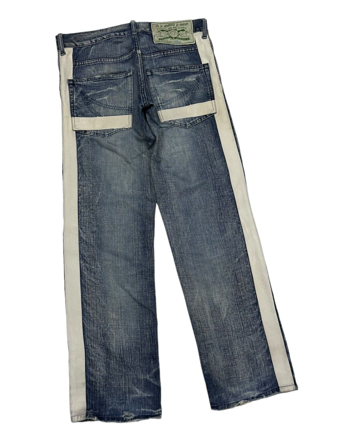 Hysteric Glamour 🇯🇵 HMBM JAPAN DISTRESSED DENIM JEANS Size US 33 - 5 Thumbnail