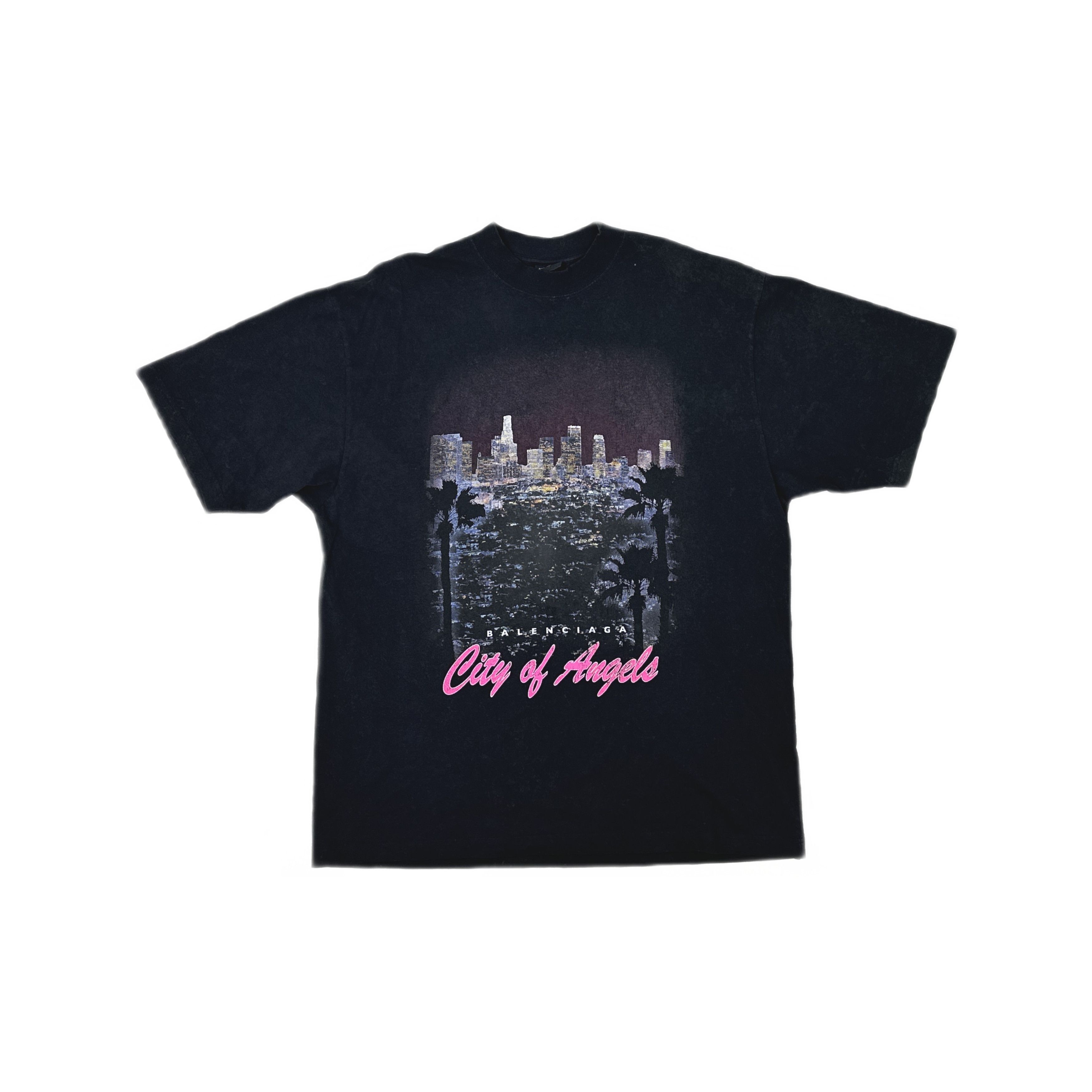 Balenciaga Balenciaga City of Angels Graphic T-Shirt Size M Size US M / EU 48-50 / 2 - 1 Thumbnail