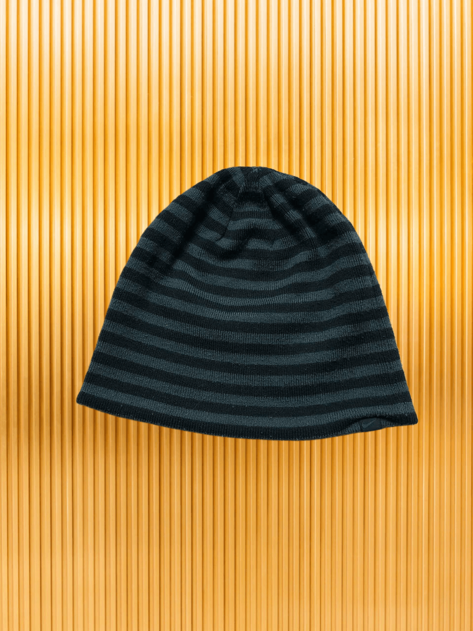 Nike Y2K Hats striped Vintage Nike logo One size streetwear Size ONE SIZE - 1 Thumbnail