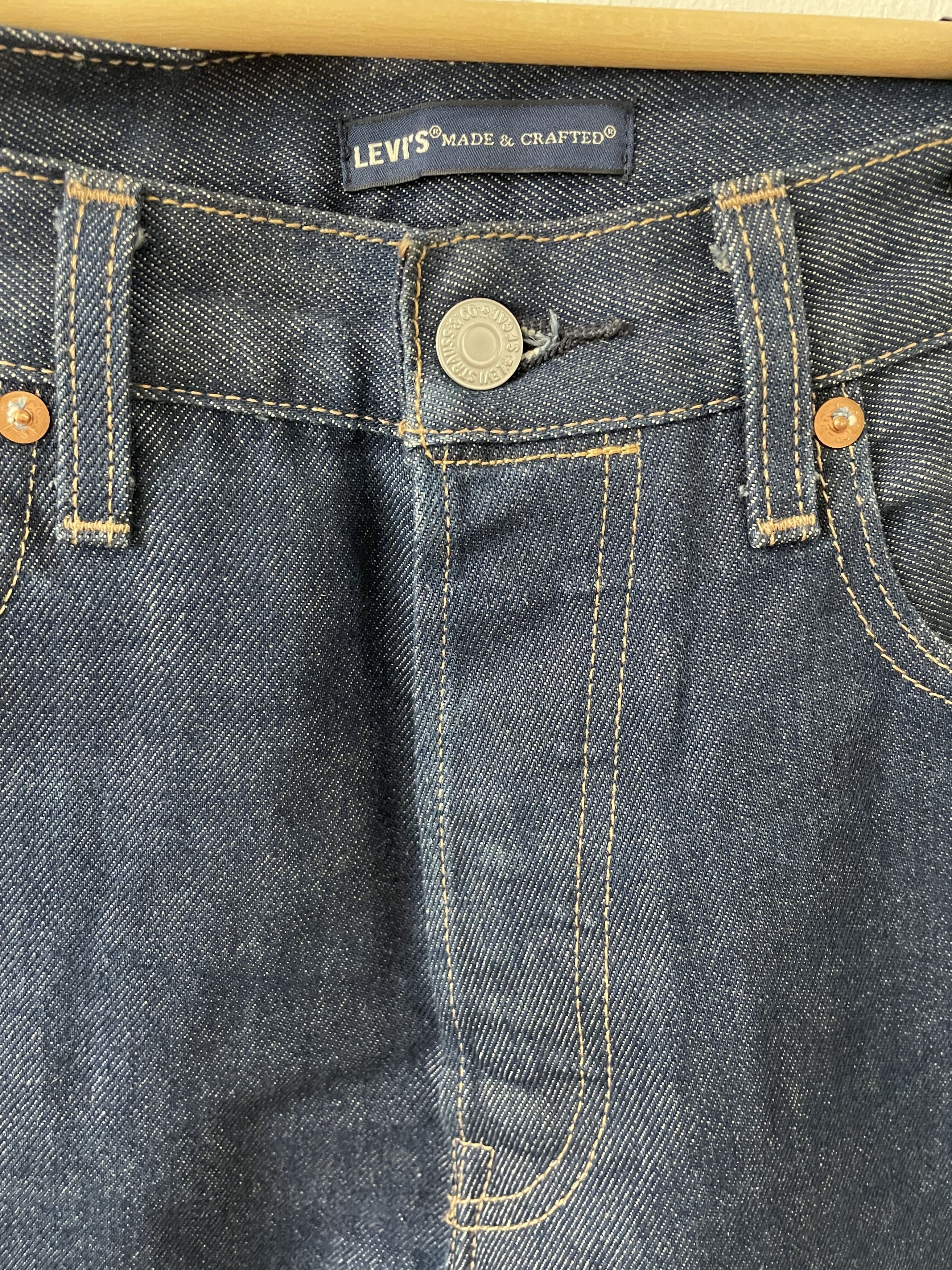 Levi's Made & Crafted Levi's Made & Crafted 501 raw denim Size US 32 / EU 48 - 3 Thumbnail