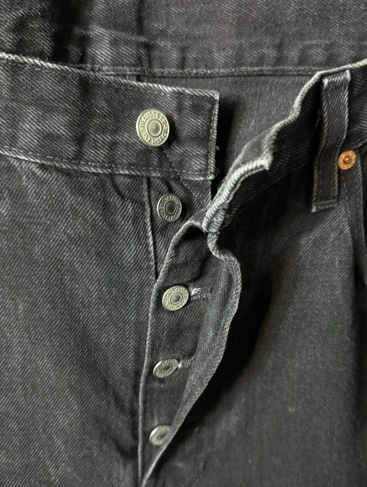 DENIM TEARS Denim Tears Black on Black Levi’s Jeans - 34x34 Size US 34 / EU 50 - 3 Thumbnail