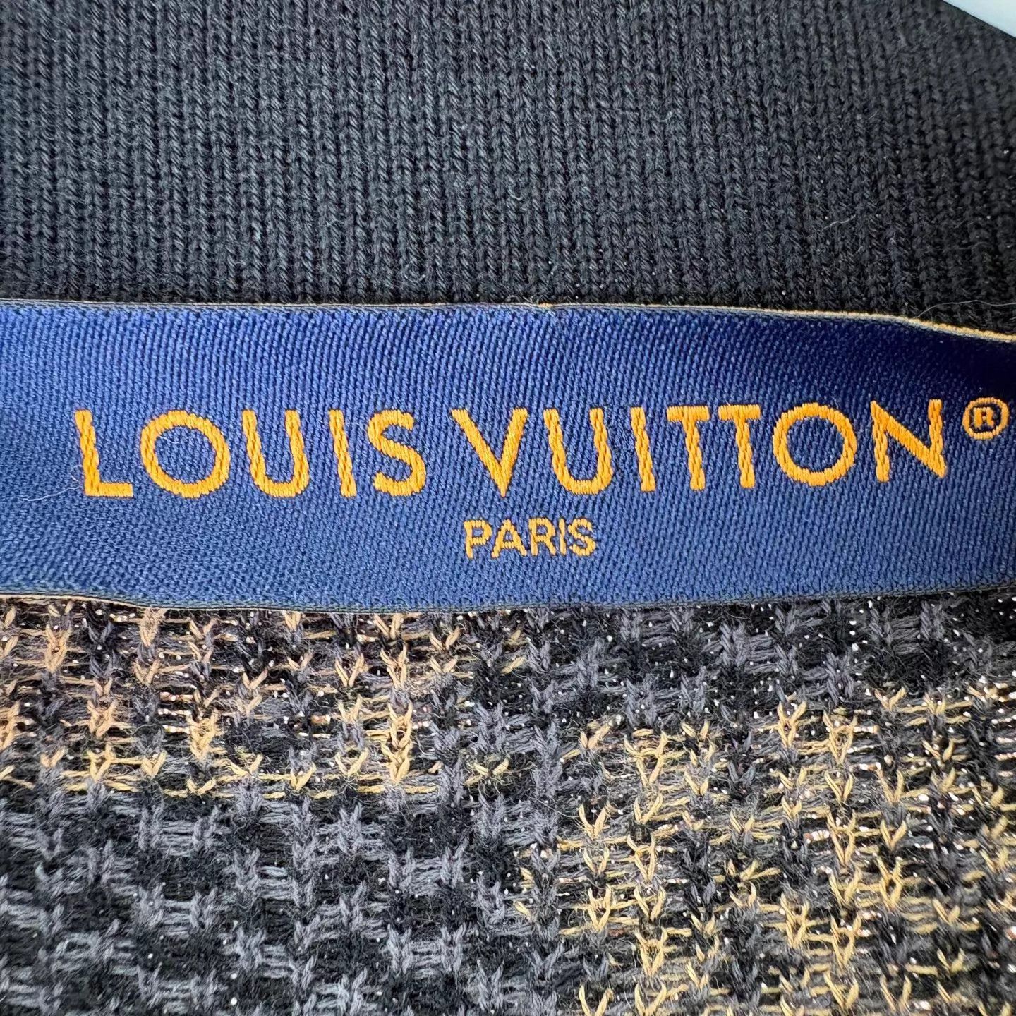 Louis Vuitton LV Rainbow Damier Men's Short Sleeve Polo XL Italy Size US XL / EU 56 / 4 - 6 Thumbnail