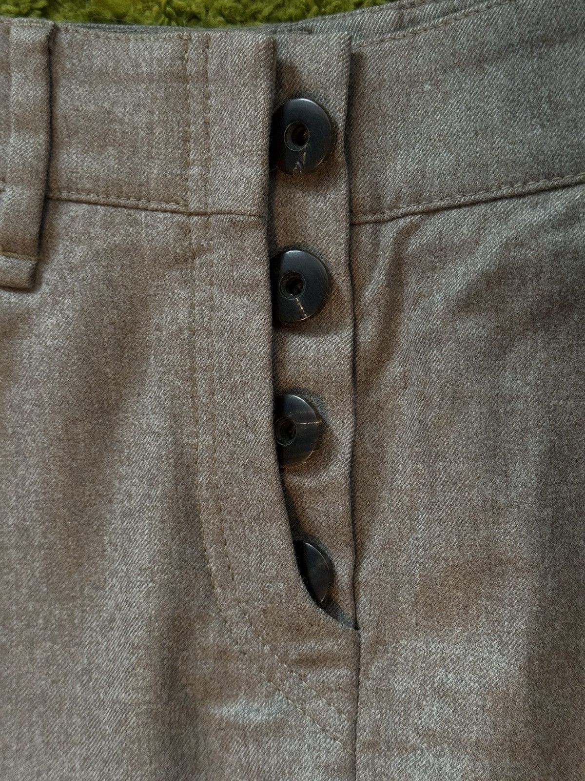 Brunello Cucinelli × Designer Brunello Cucinelli 100% wool luxury pants Size 28" / US 6 / IT 42 - 4 Thumbnail