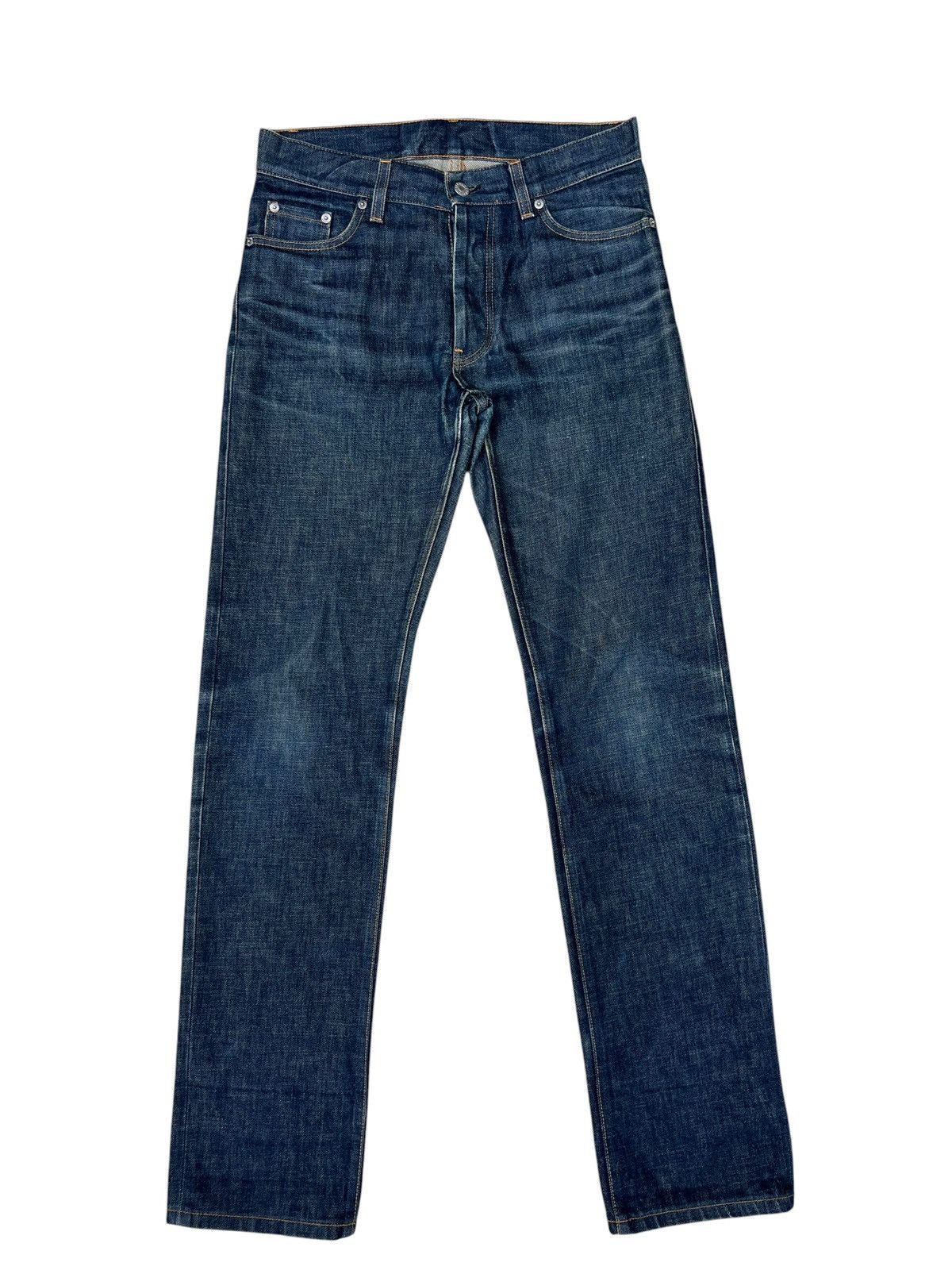 Helmut Lang Vintage Helmut Lang Silver Painter Denim Boot Cut