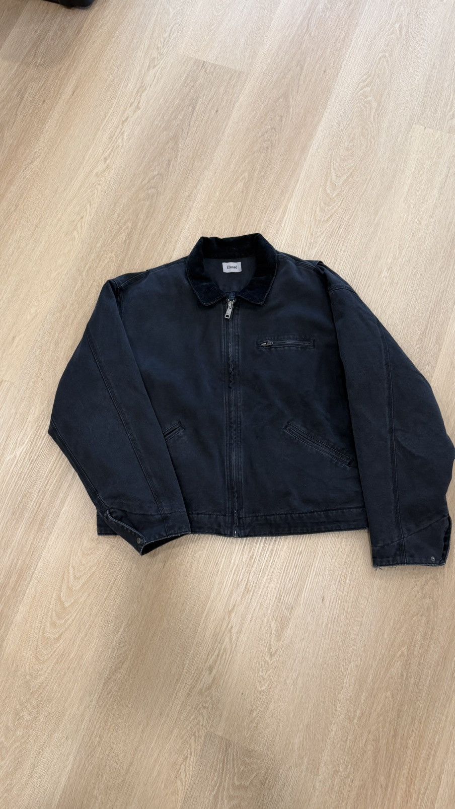 Elwood Elwood petrol jacket washed brown Size US XL / EU 56 / 4 - 2 Thumbnail