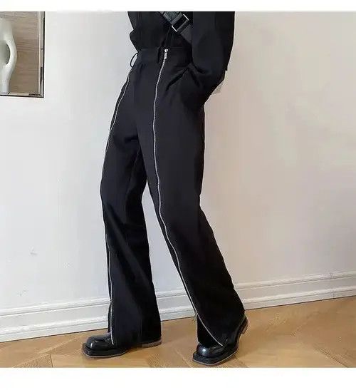 Jean Zipper Men's Straight Pants Size US 30 / EU 46 - 3 Thumbnail