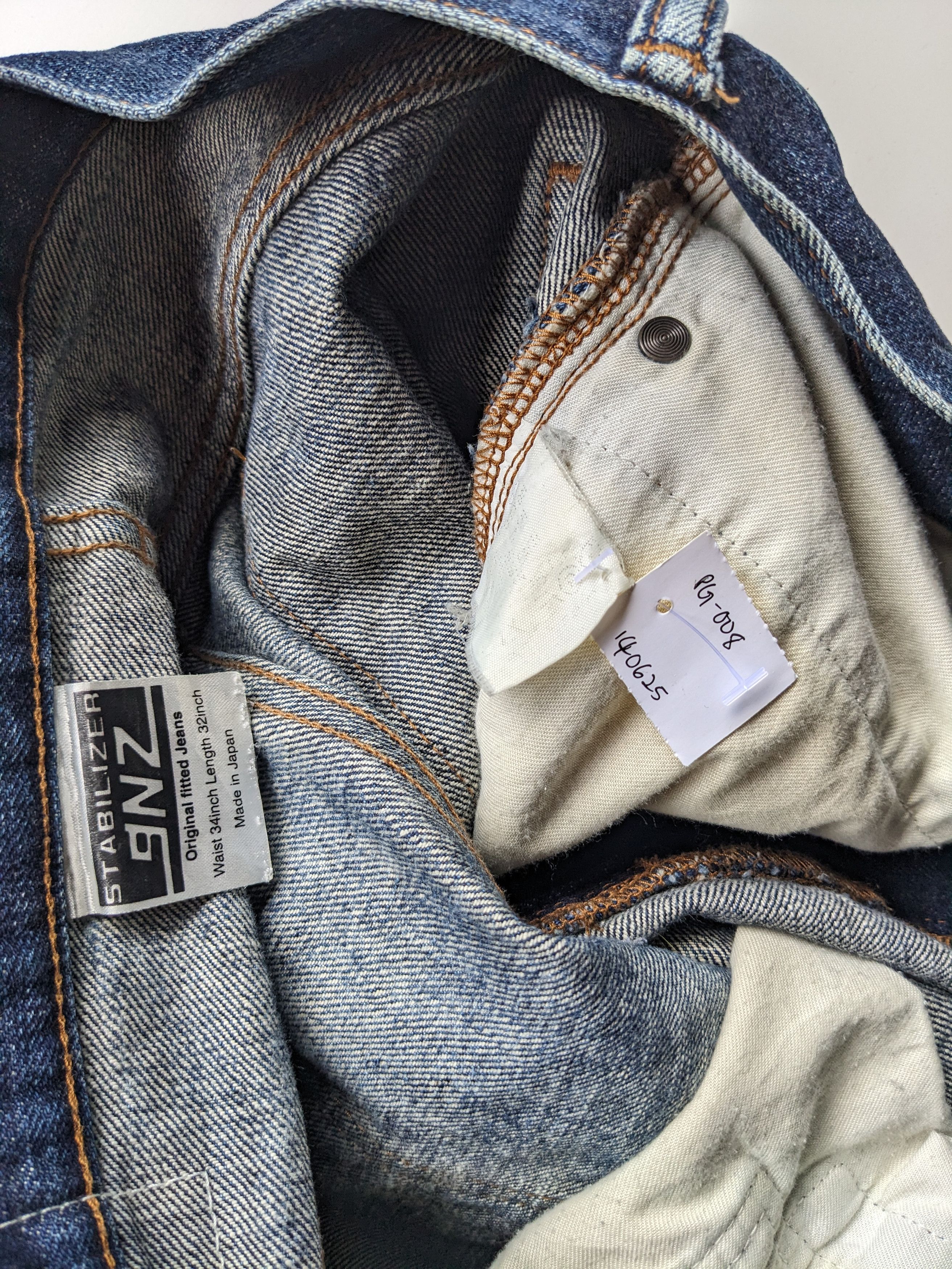 If Six Was Nine × Japanese Brand × Jean Stabilizer distressed faded jeans Size US 34 / EU 50 - 11 Thumbnail