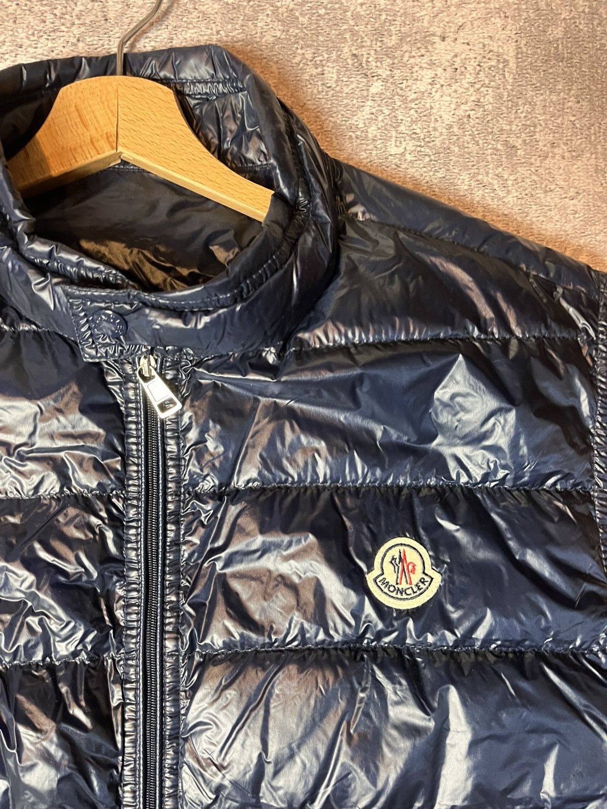 Moncler Moncler Lightweight Vest Gui Gilet Jacket Size 6 Size US XL / EU 56 / 4 - 2 Thumbnail