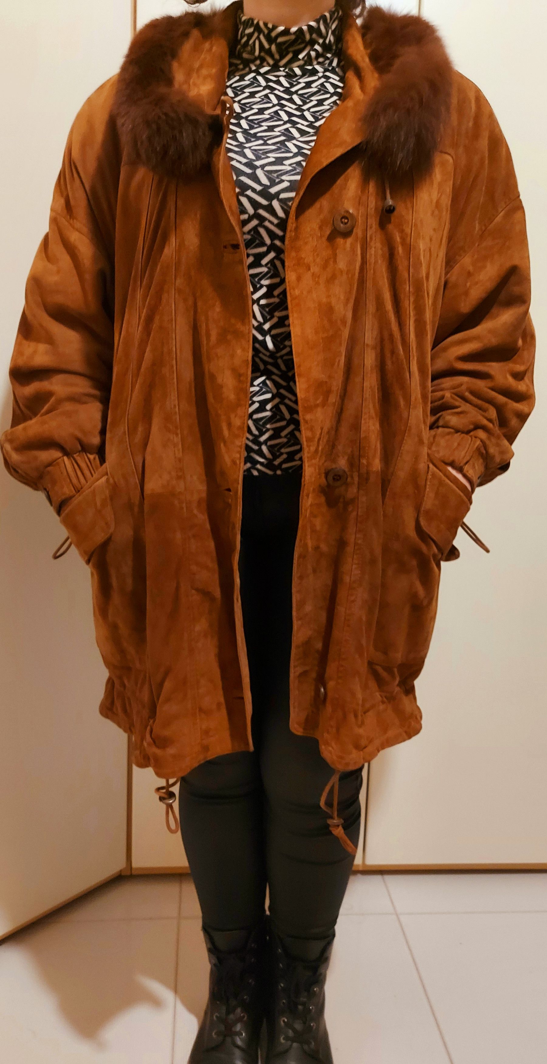 Other Women’s Reindeer Suede Coat Size M / US 6-8 / IT 42-44 - 9 Thumbnail
