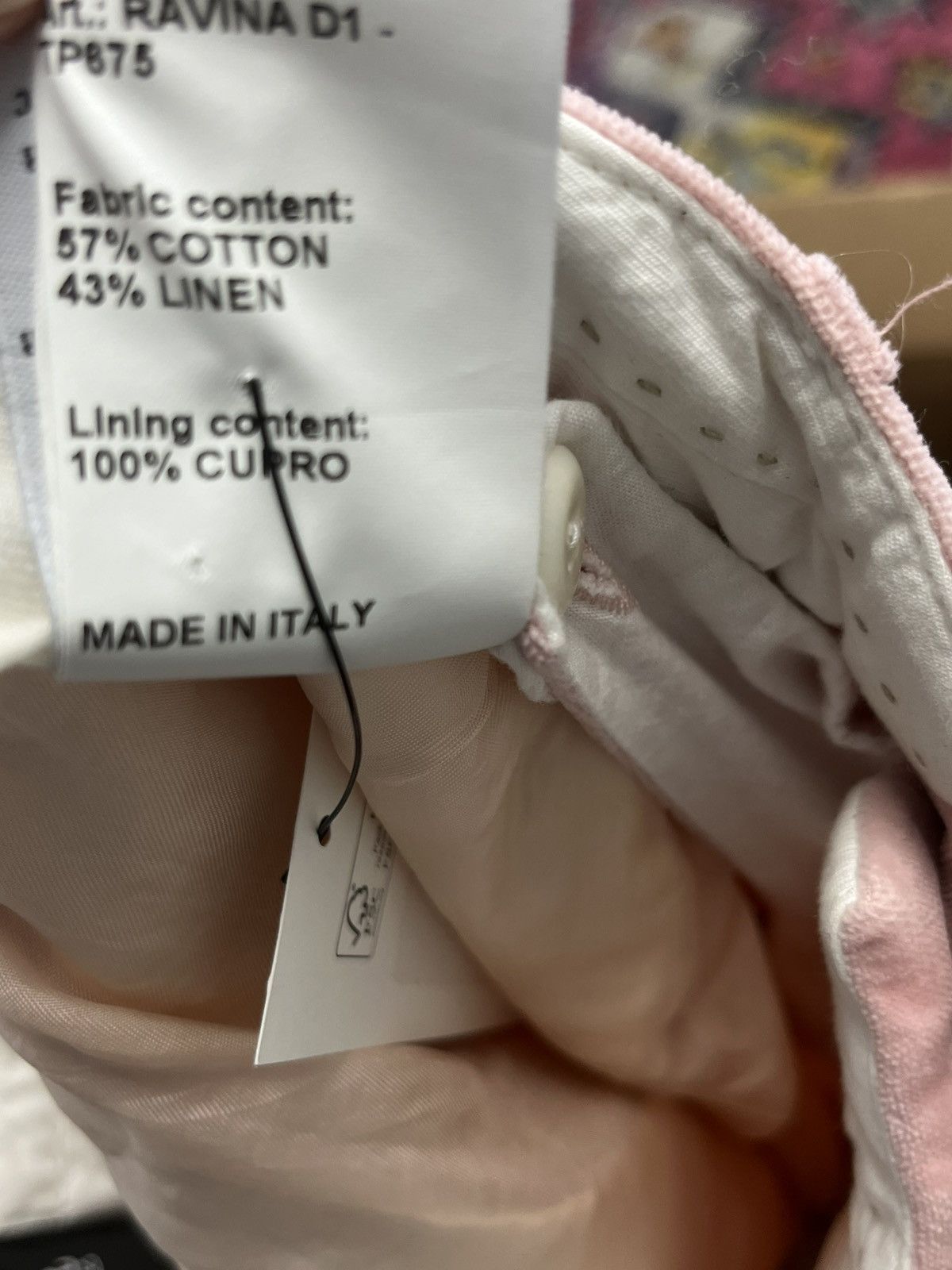 R13 R13 inverted pink trouser. Size 25 Size 25" / US 0 / IT 36 - 16 Thumbnail