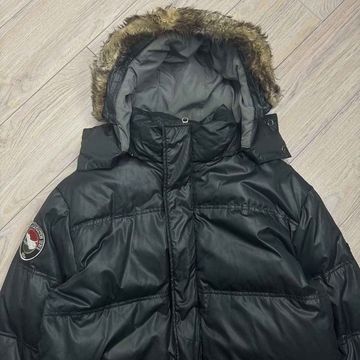 Fila Vintage Fila Rare Y2K Fur Drill Down Filled Puffer Jacket Size US M / EU 48-50 / 2 - 3 Thumbnail