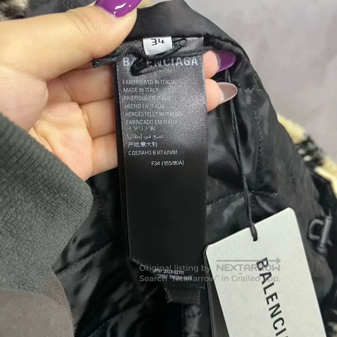 Balenciaga balenciaga multicolor high-neck zip jacket. Size US S / EU 44-46 / 1 - 4 Thumbnail