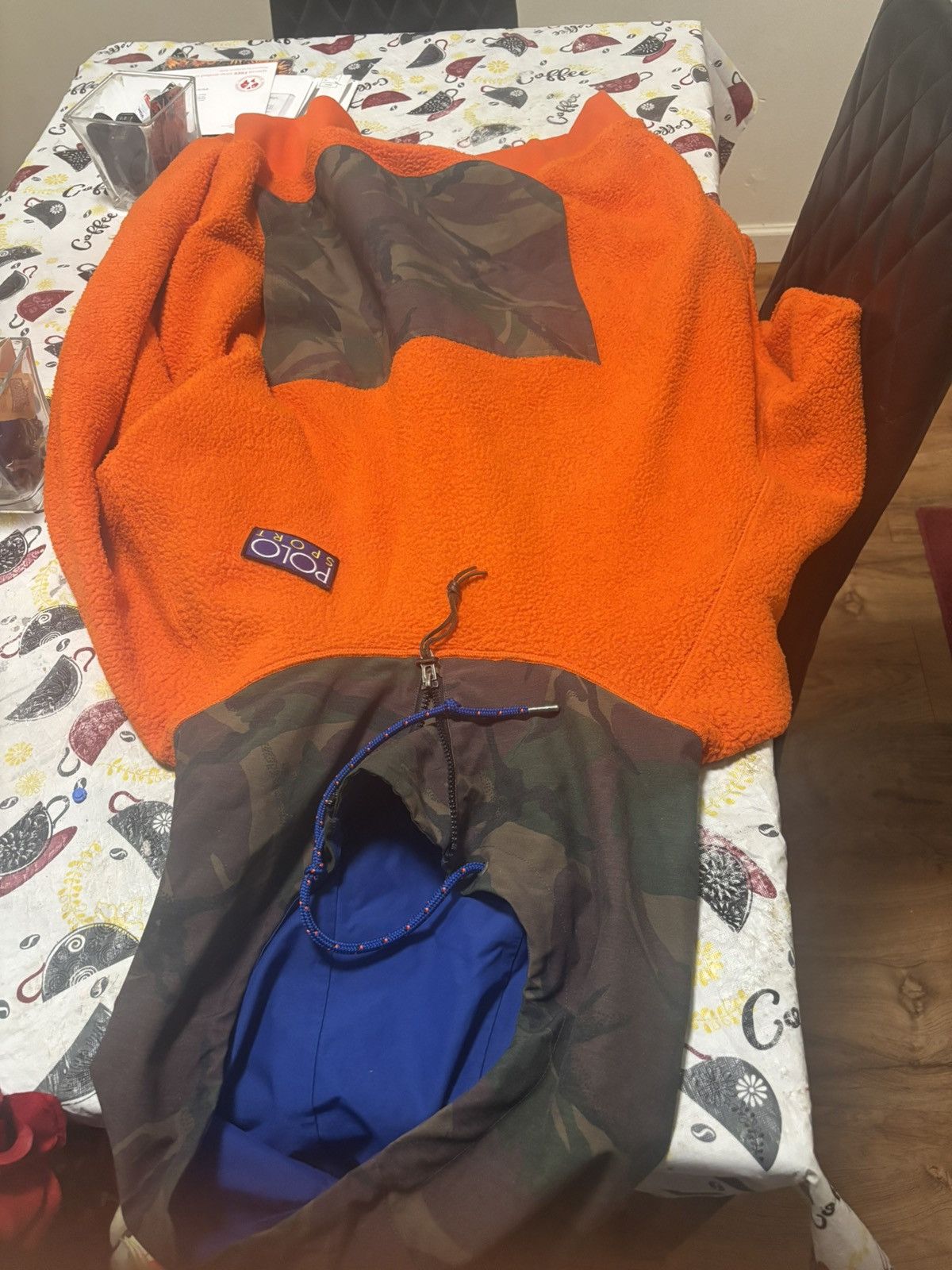 Polo Ralph Lauren Orange polo fleece hoodie XL Size US XL / EU 56 / 4 - 4 Thumbnail