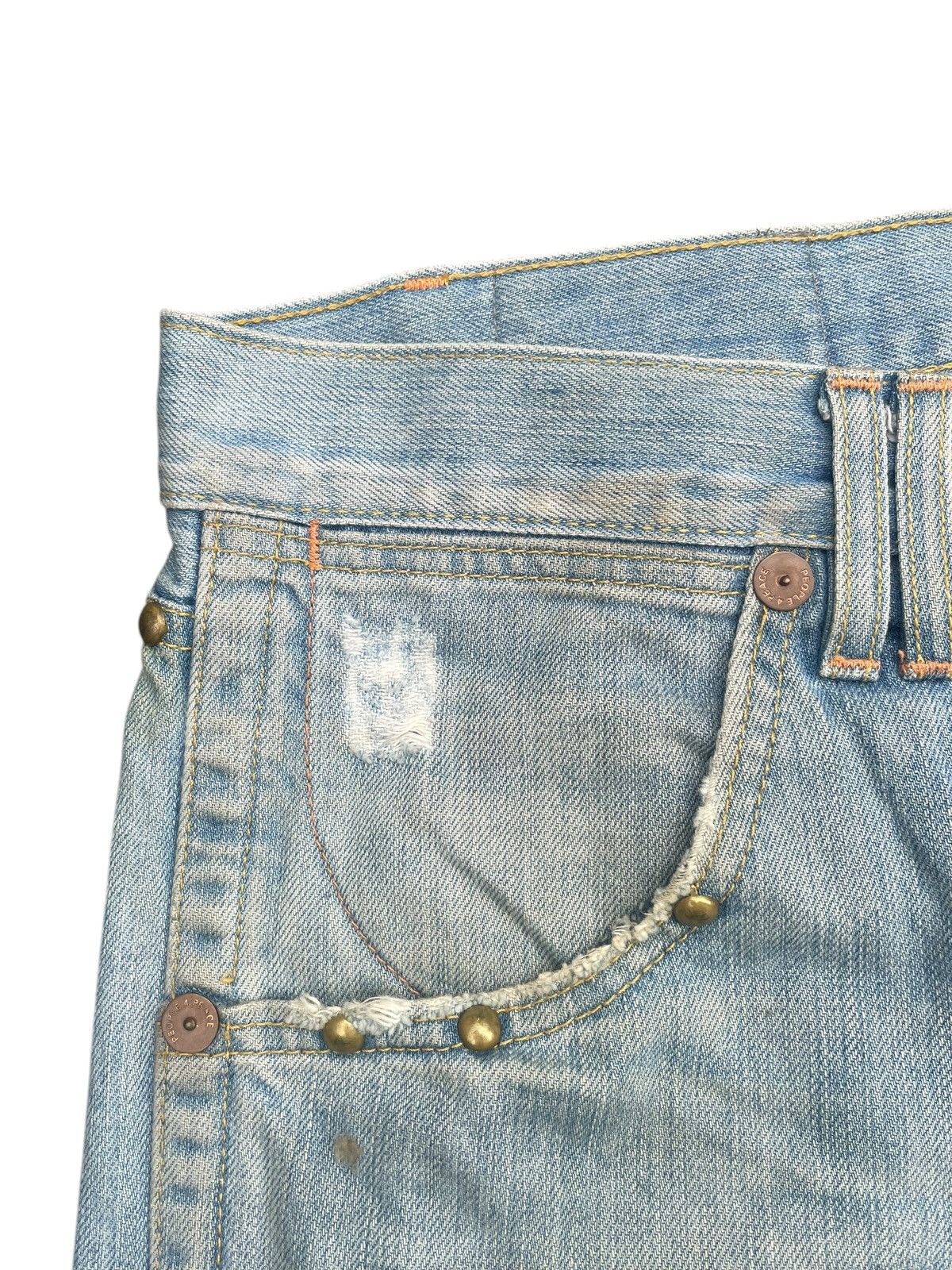 Other Vintage People For Peace Faded Distresed Size US 40 / EU 56 - 6 Thumbnail
